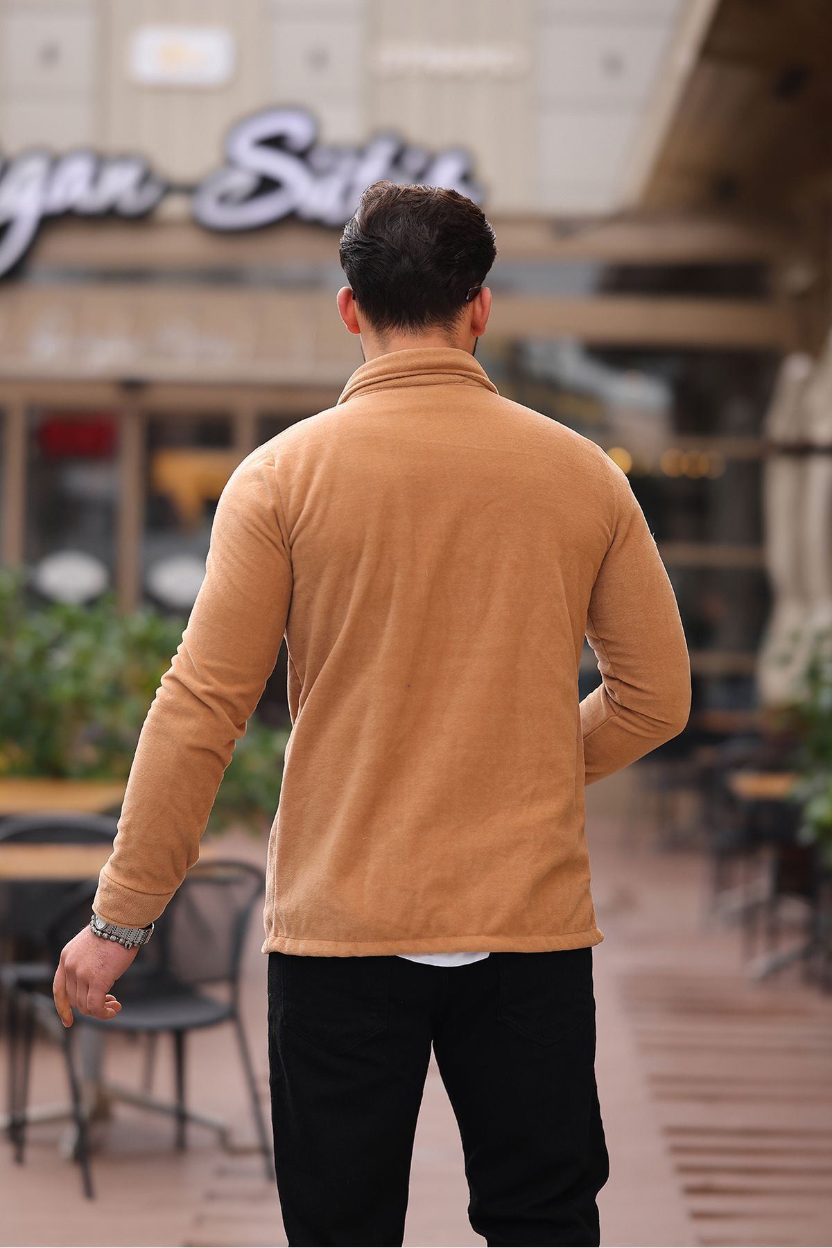 Erkek Polar Rahat Kalıp Gömlek