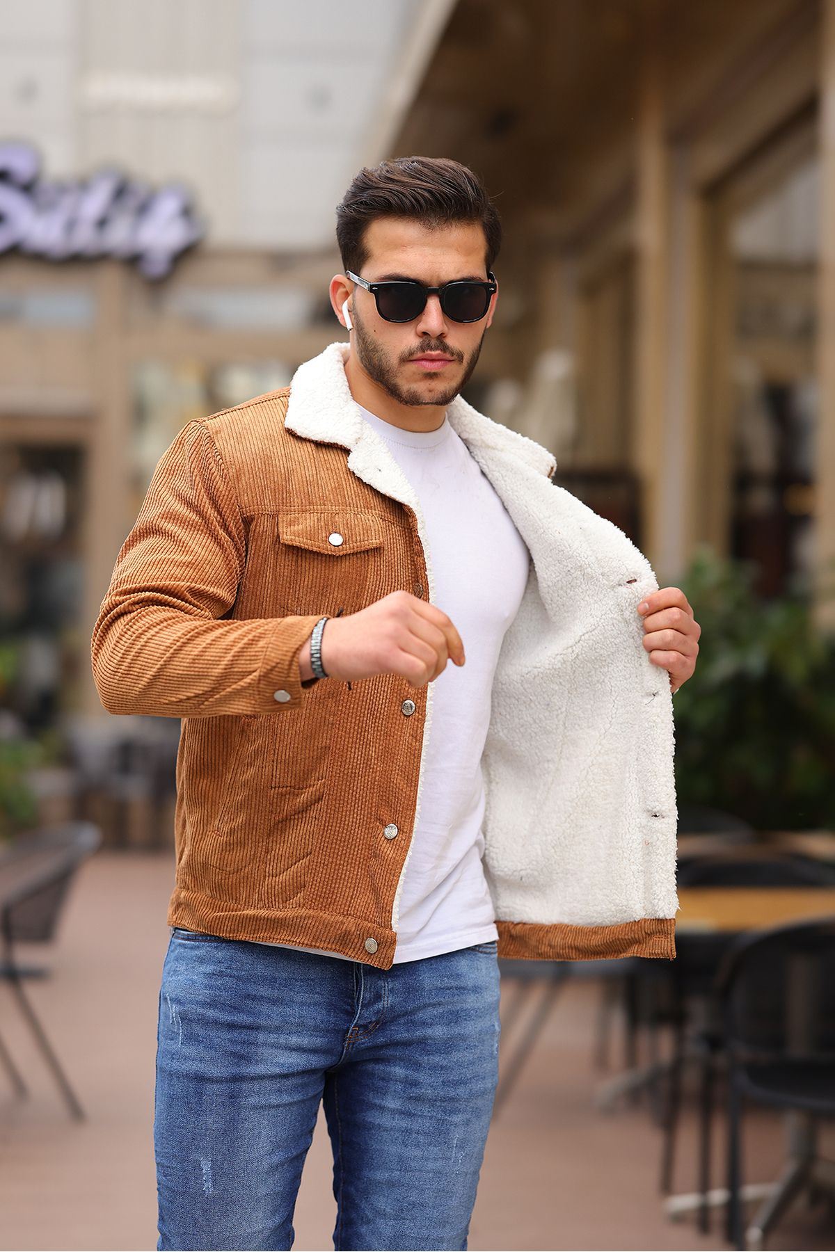 KADİFE İÇİ KÜRKLÜ CEKET