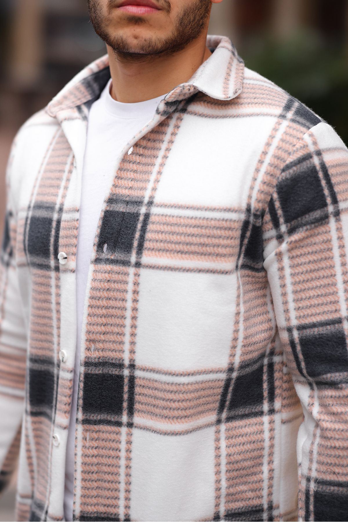 Kareli Polar Gömlek