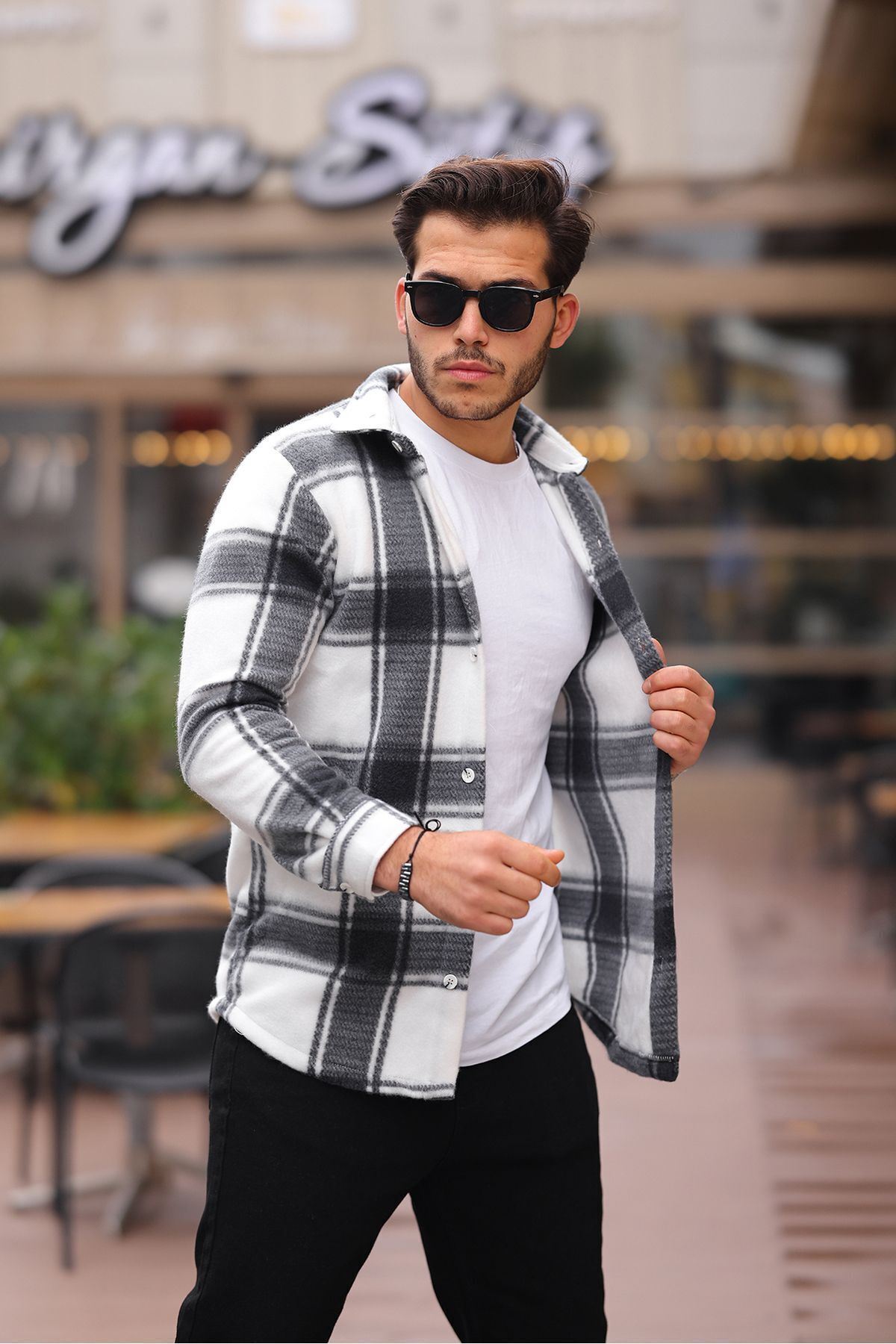 Kareli Polar Gömlek