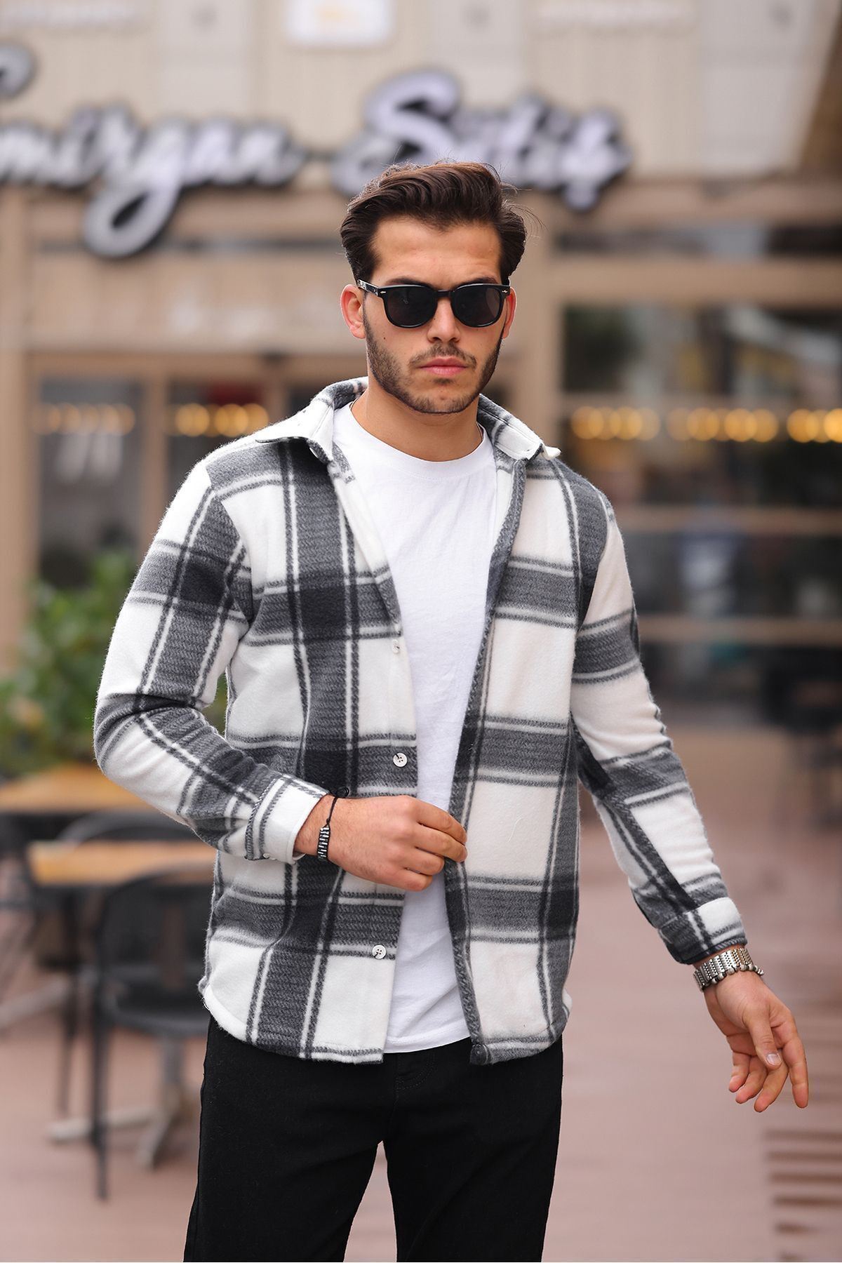 Kareli Polar Gömlek