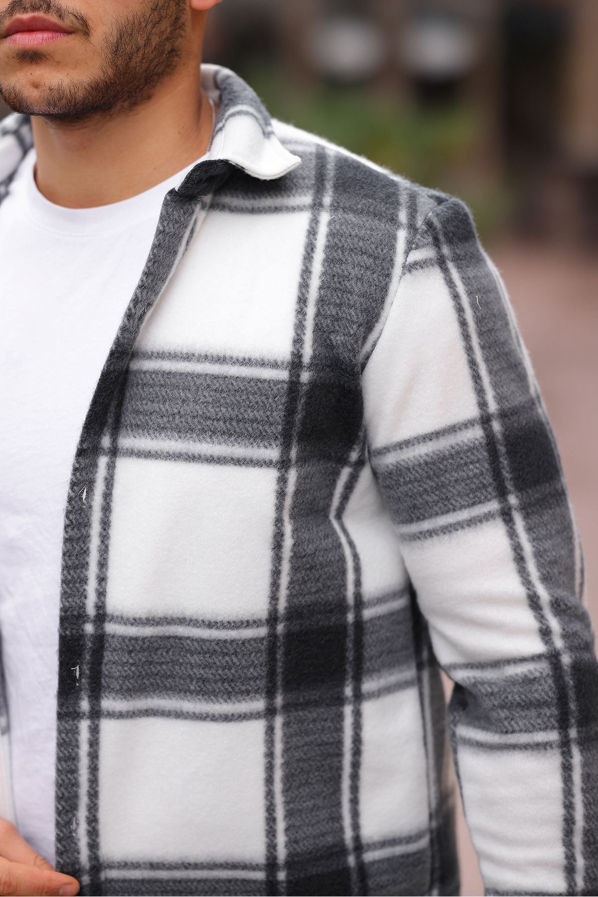 Kareli Polar Gömlek