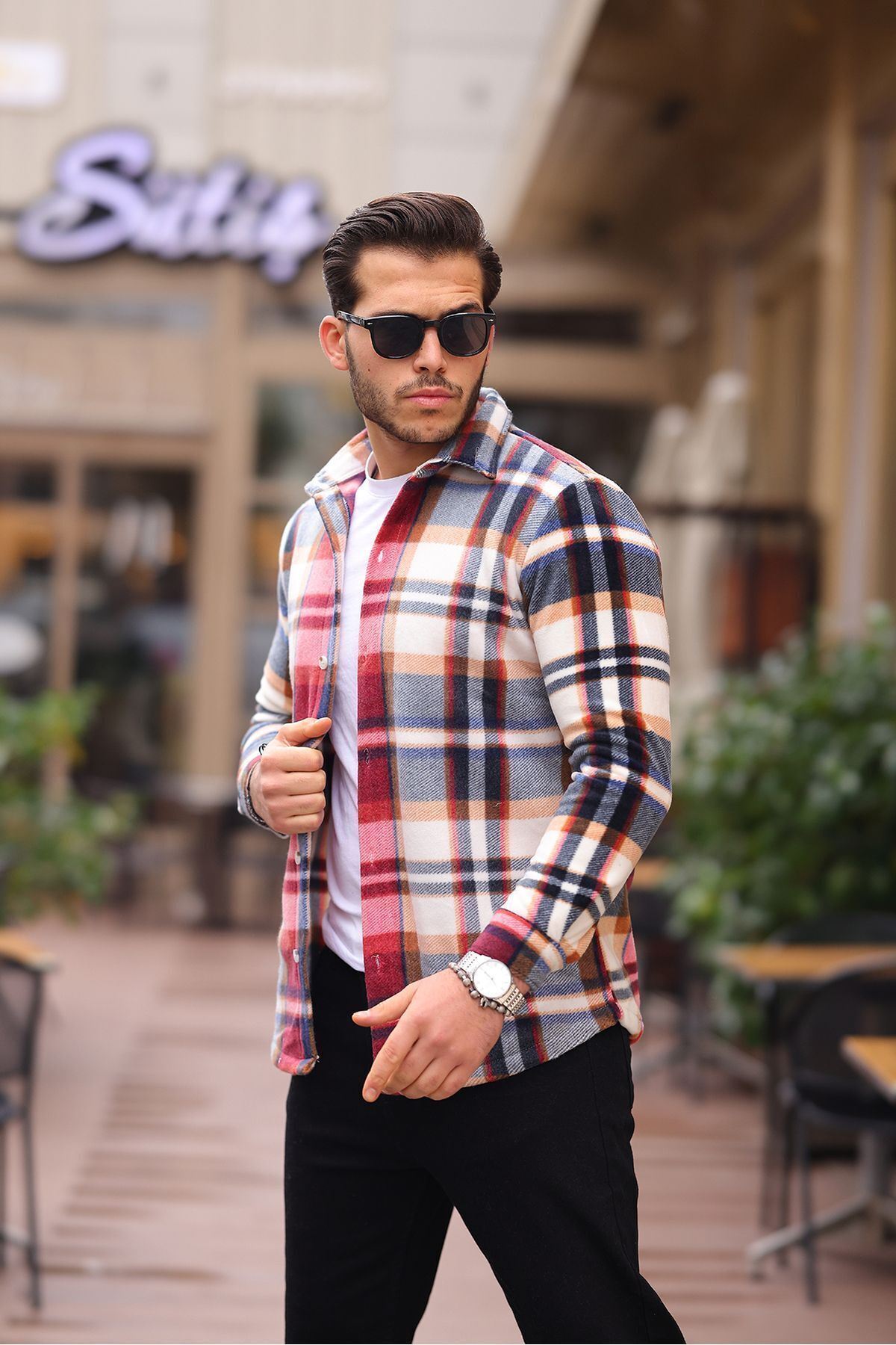 Kareli Polar Gömlek