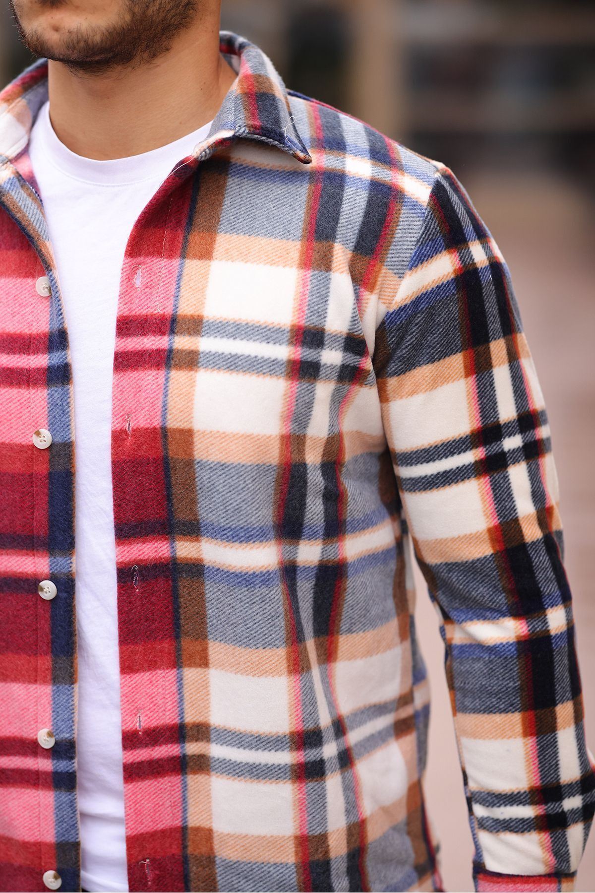 Kareli Polar Gömlek