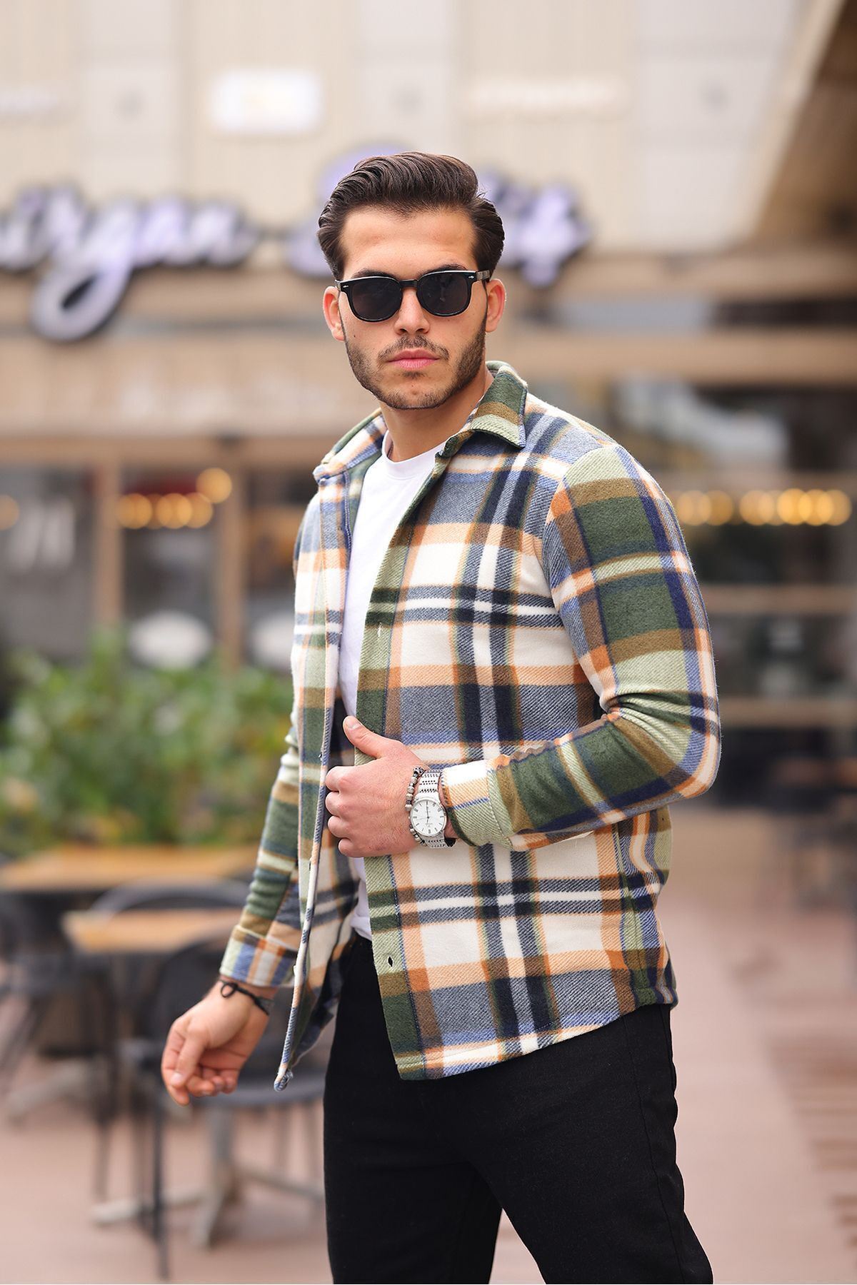 Kareli Polar Gömlek