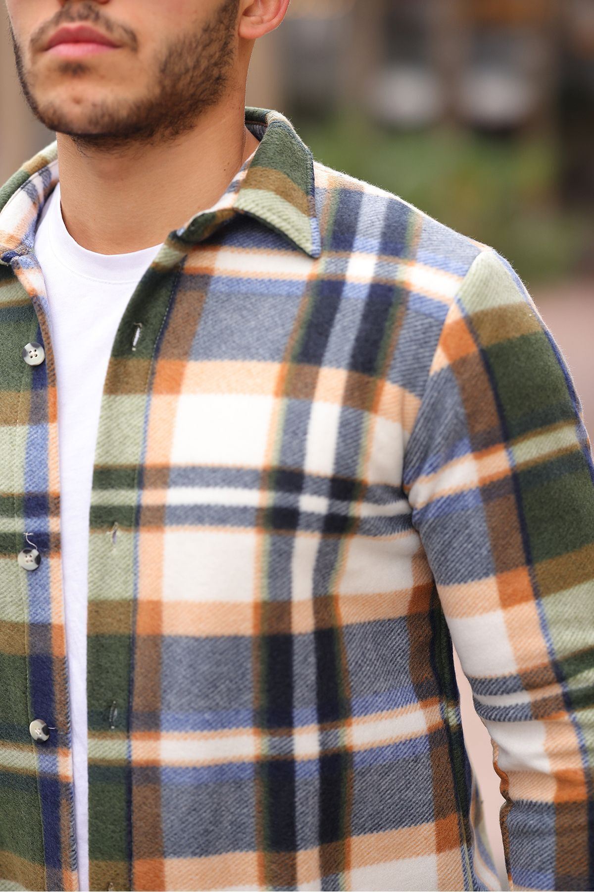 Kareli Polar Gömlek