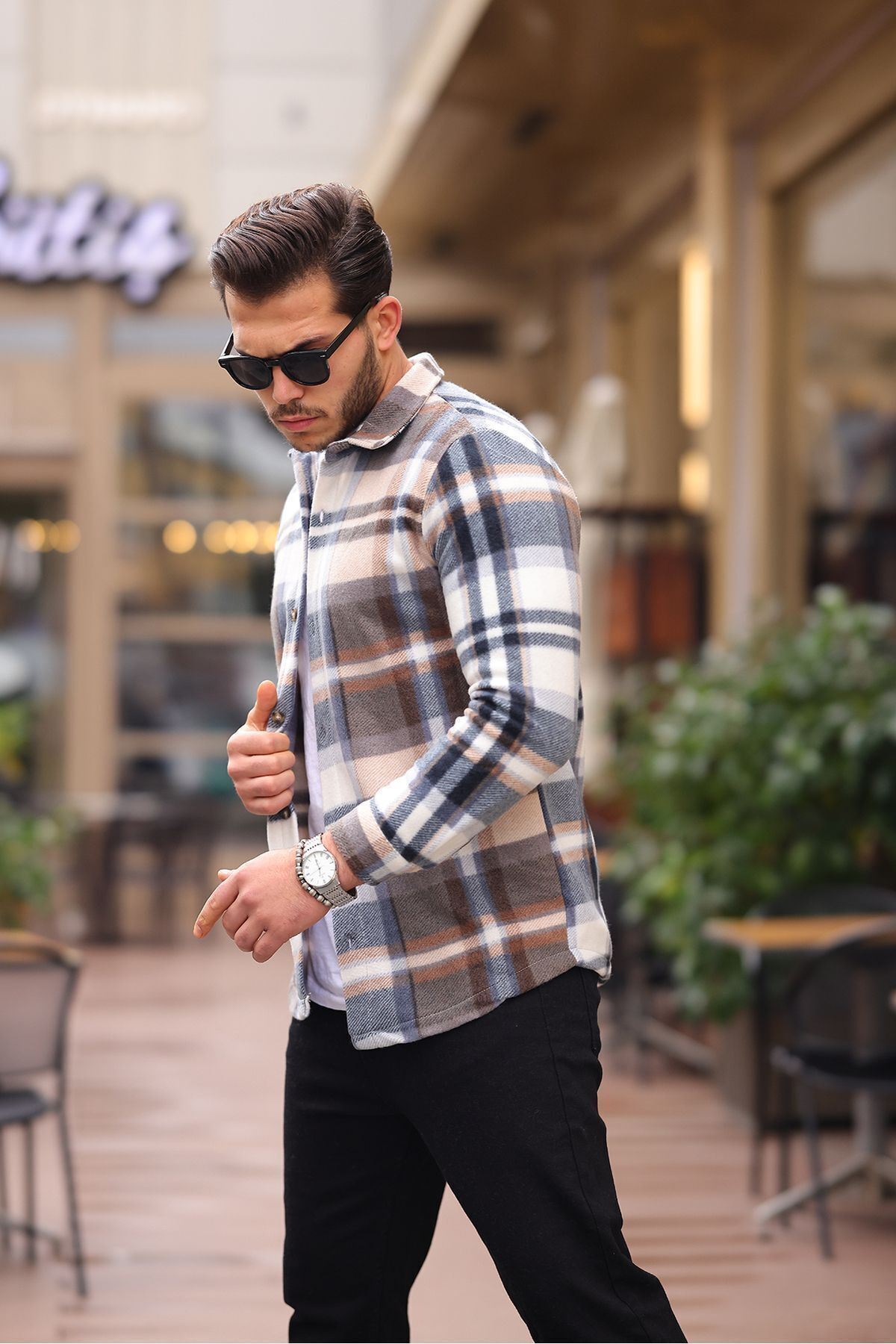 Kareli Polar Gömlek