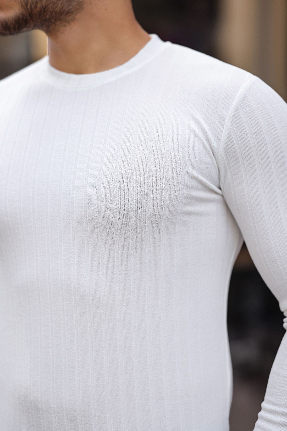 Jakarlı Mevsimlik Sweatshirt