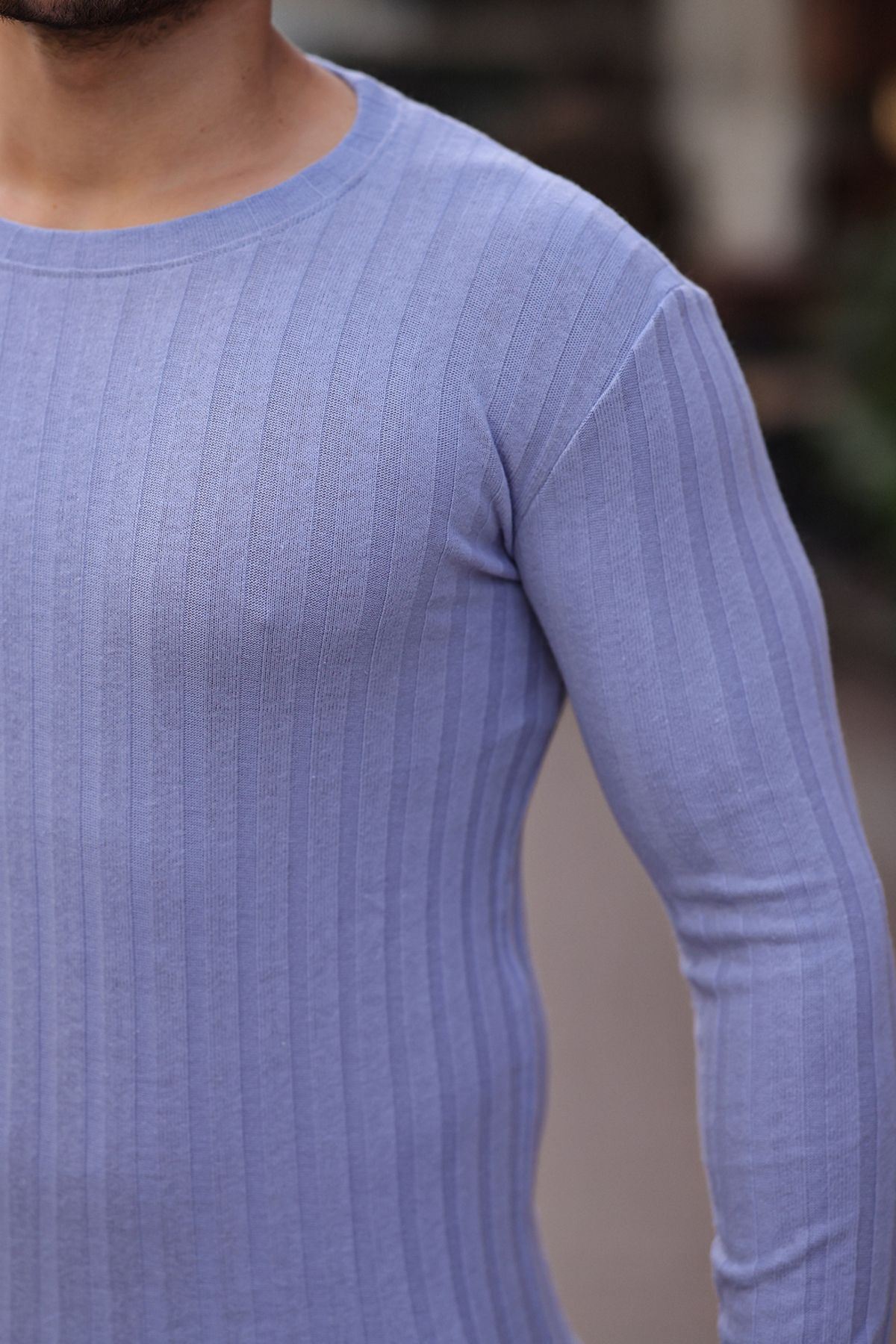 Jakarlı Mevsimlik Sweatshirt