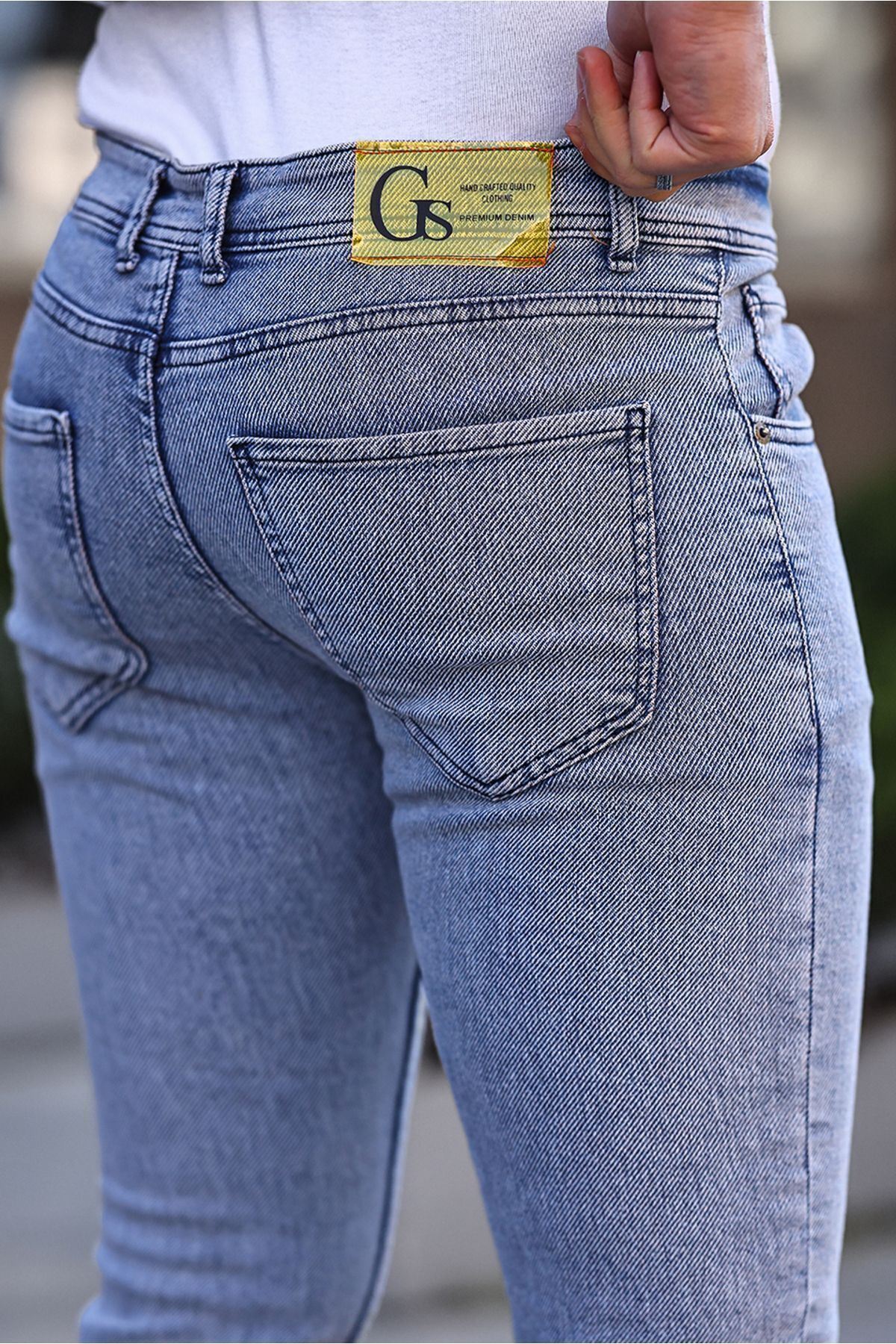 Erkek Skinny Fit Kot Pantolon