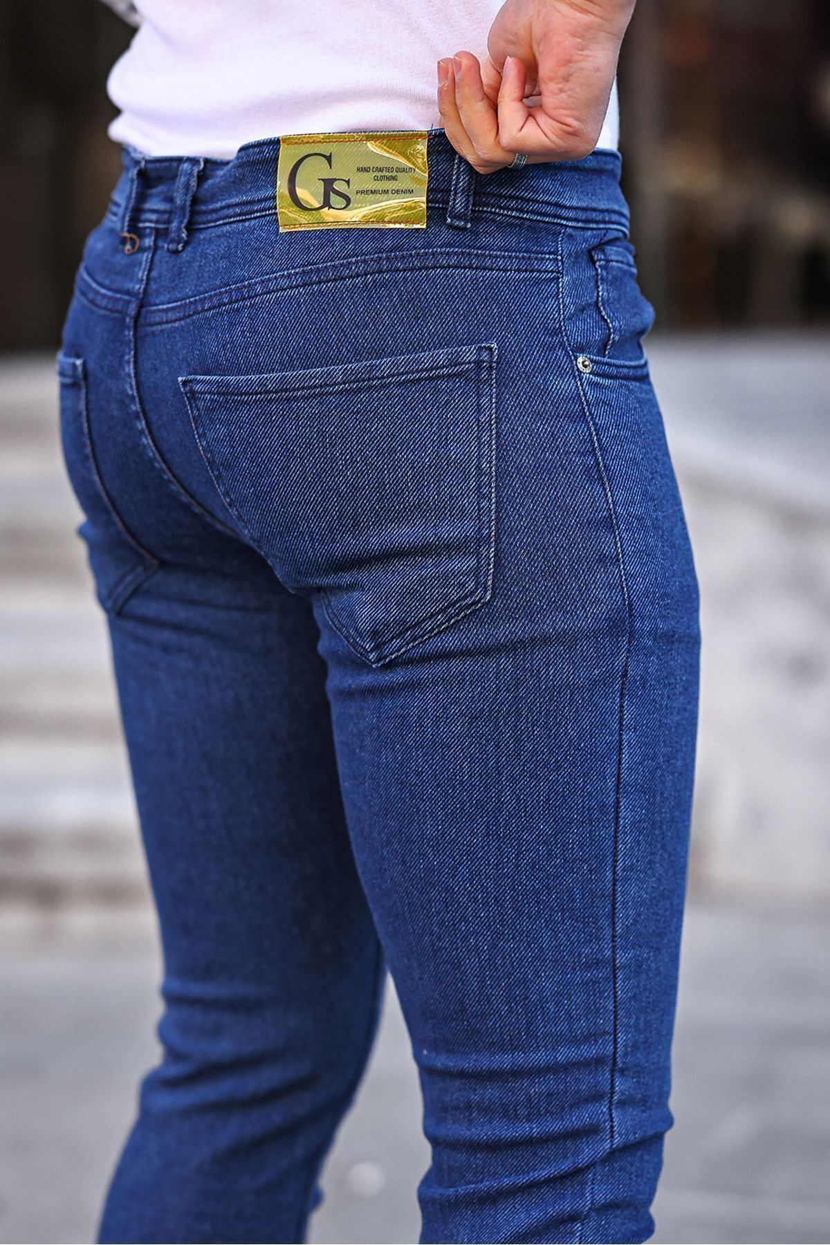 Erkek Skinny Fit Kot Pantolon