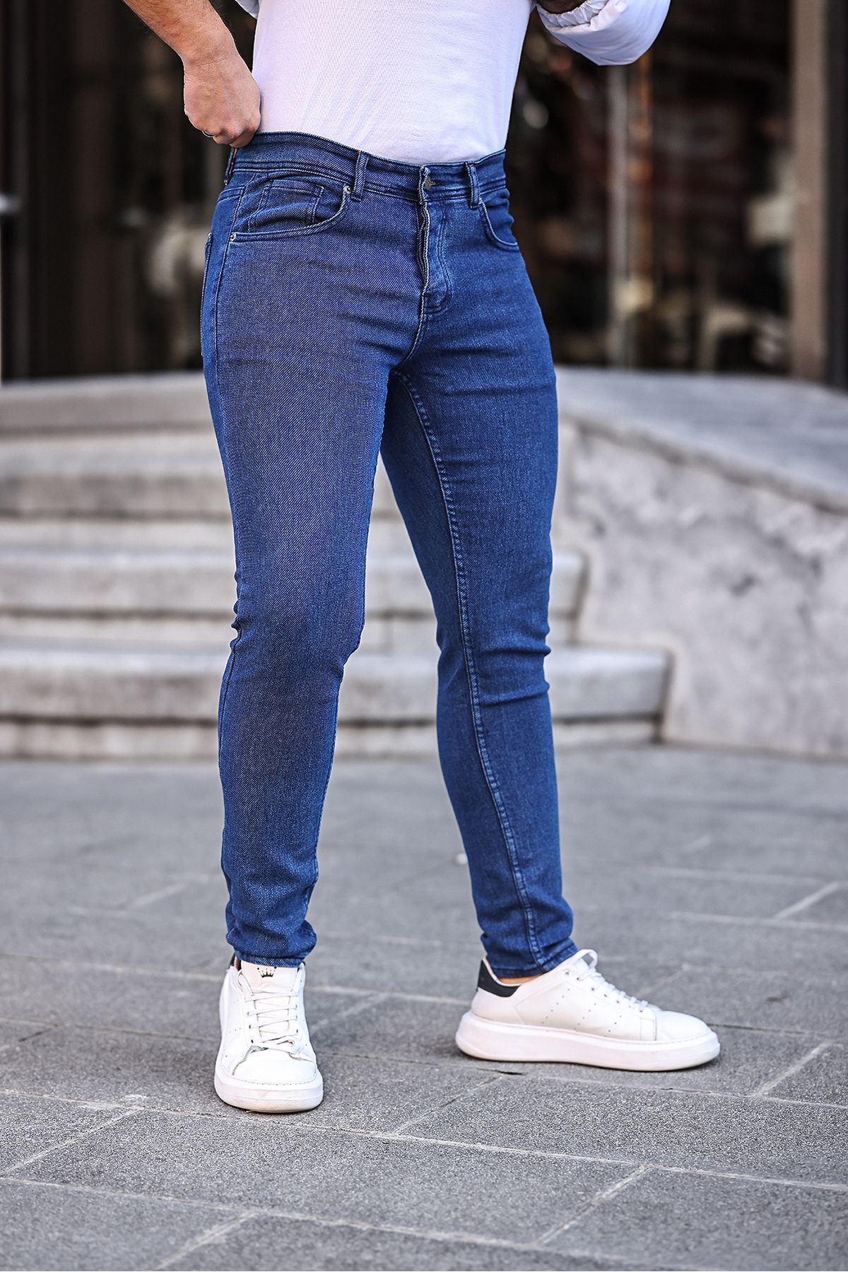 Erkek Skinny Fit Kot Pantolon