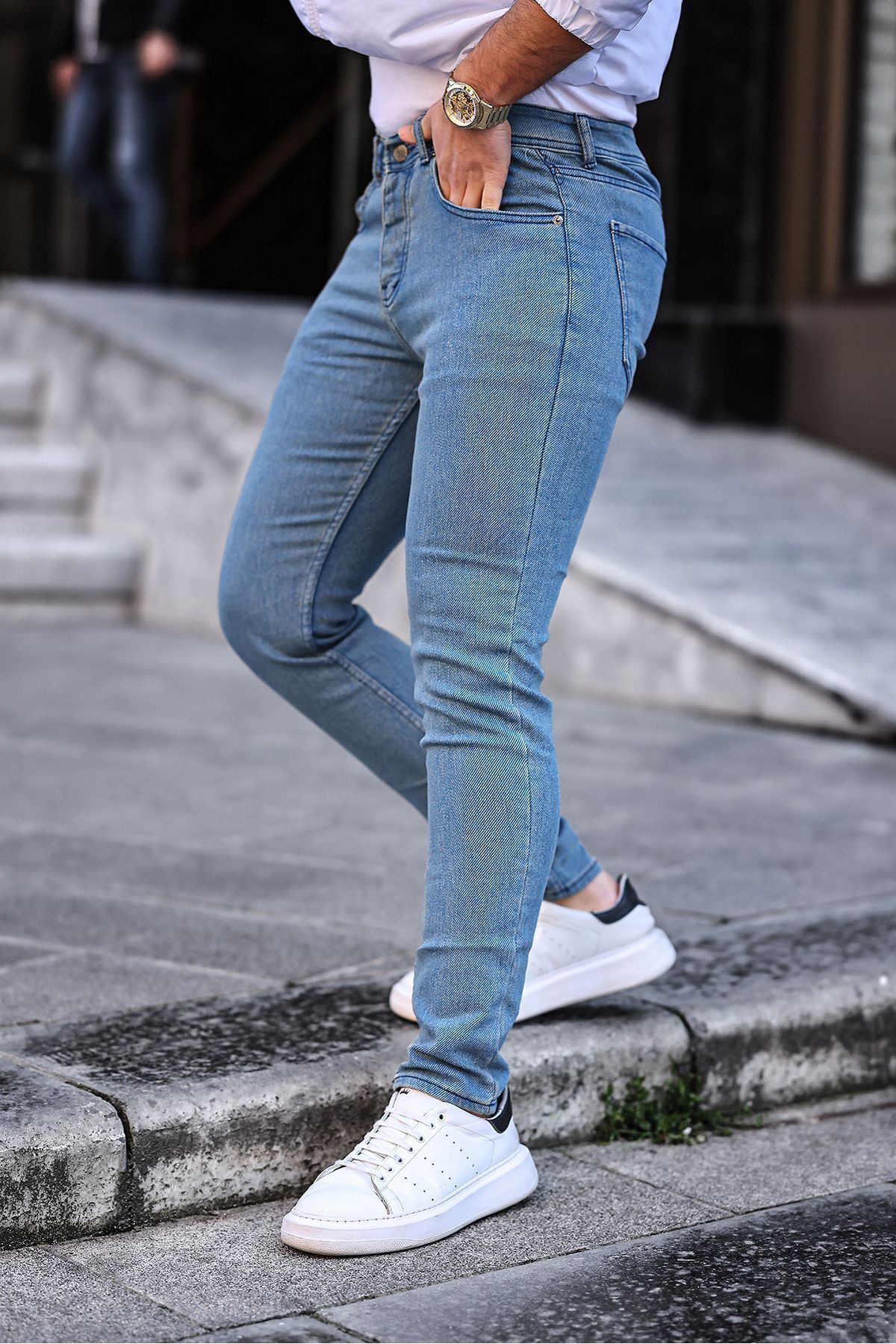 Erkek Skinny Fit Kot Pantolon