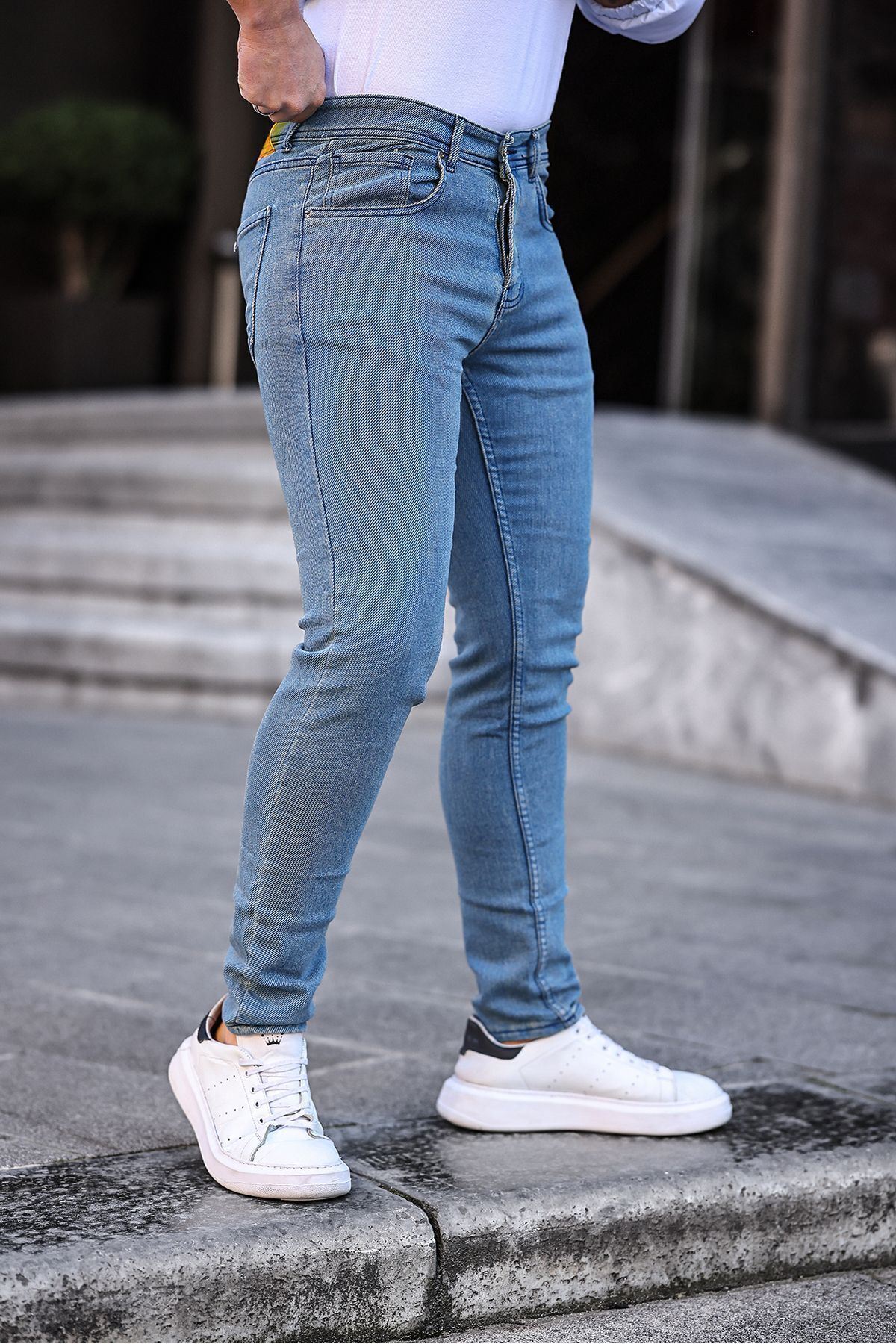 Erkek Skinny Fit Kot Pantolon