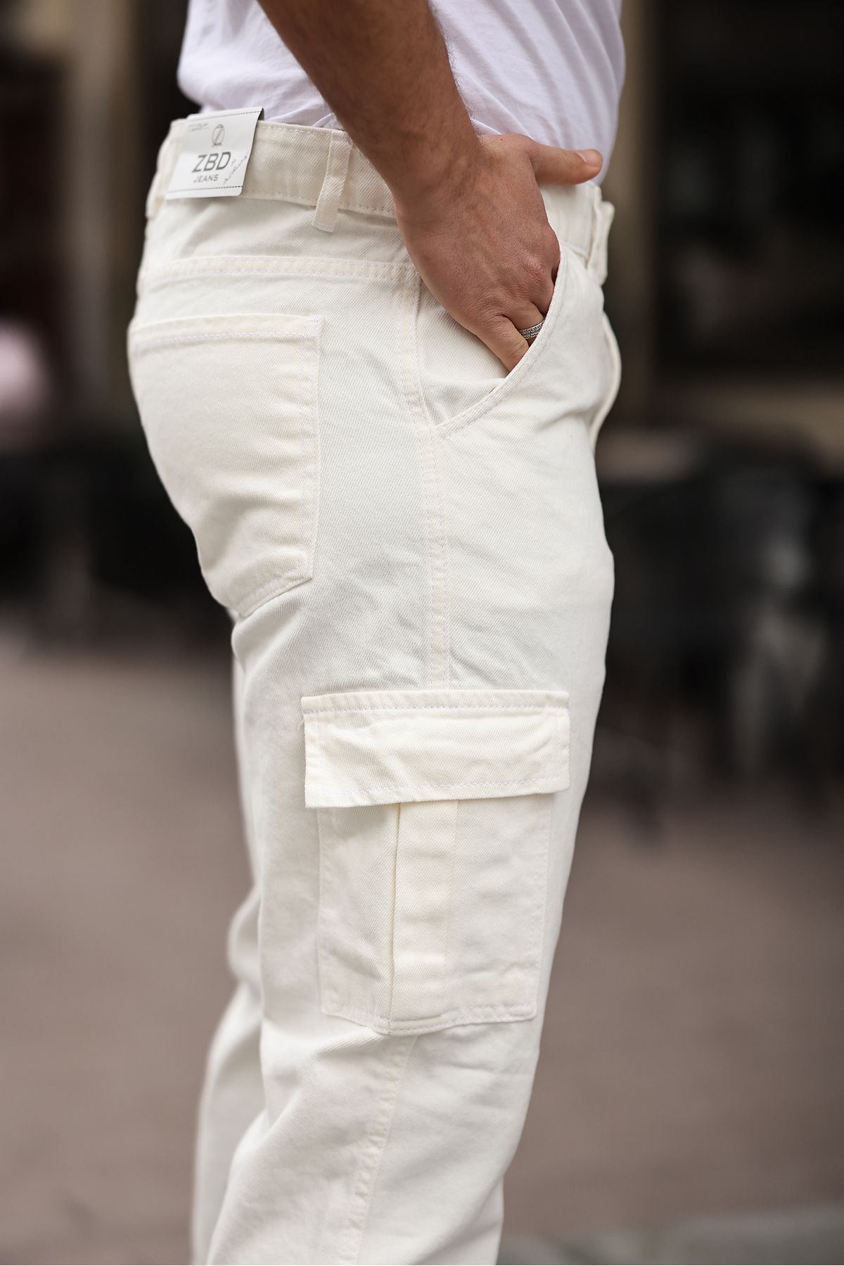 Erkek Kargo Cepli Baggy Pantolon