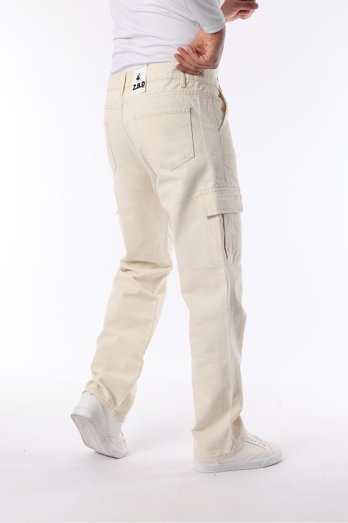 Erkek Kargo Cepli Baggy Pantolon