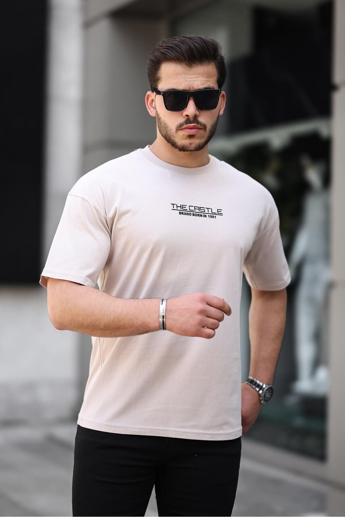 Erkek Oversize T-Shirt The Castle