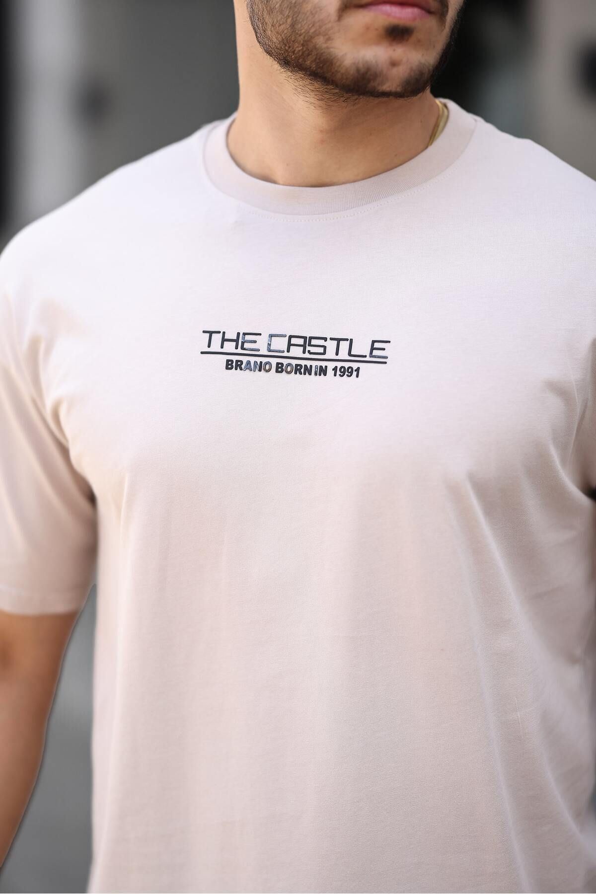 Erkek Oversize T-Shirt The Castle