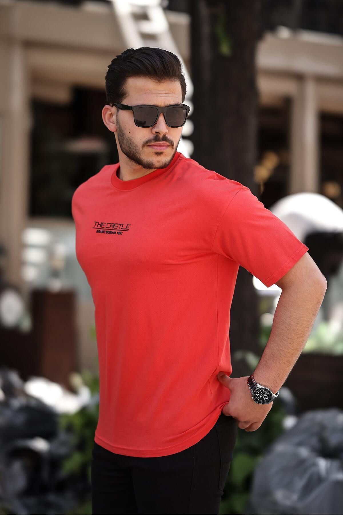 Erkek Oversize T-Shirt The Castle