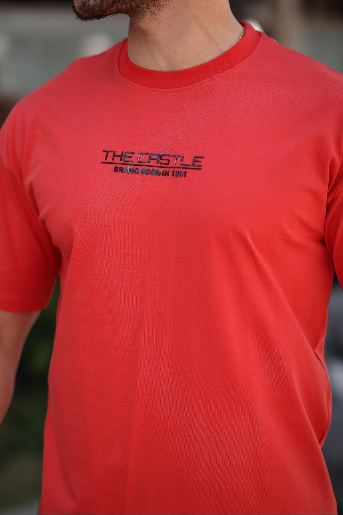 Erkek Oversize T-Shirt The Castle