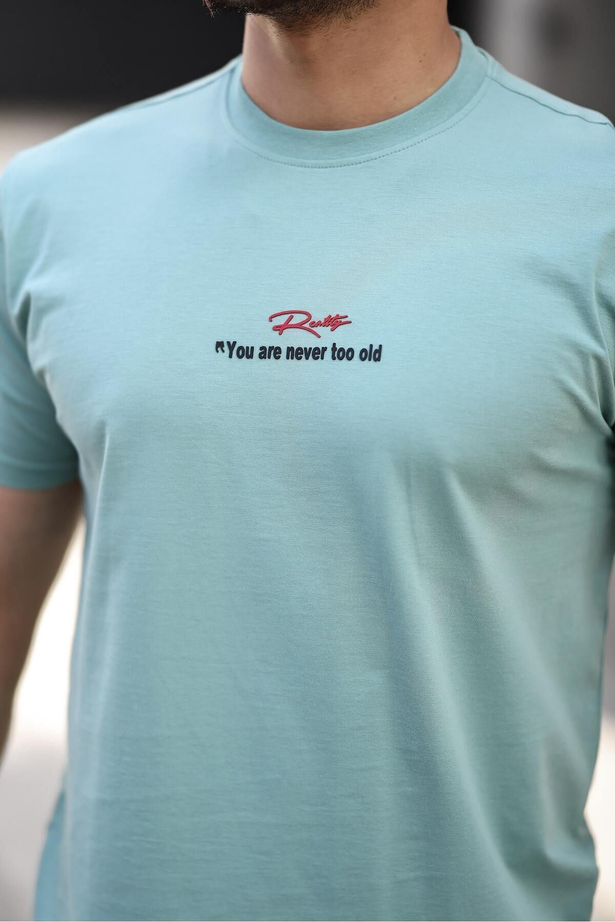 Erkek Slim Fit T-Shirt Ratty