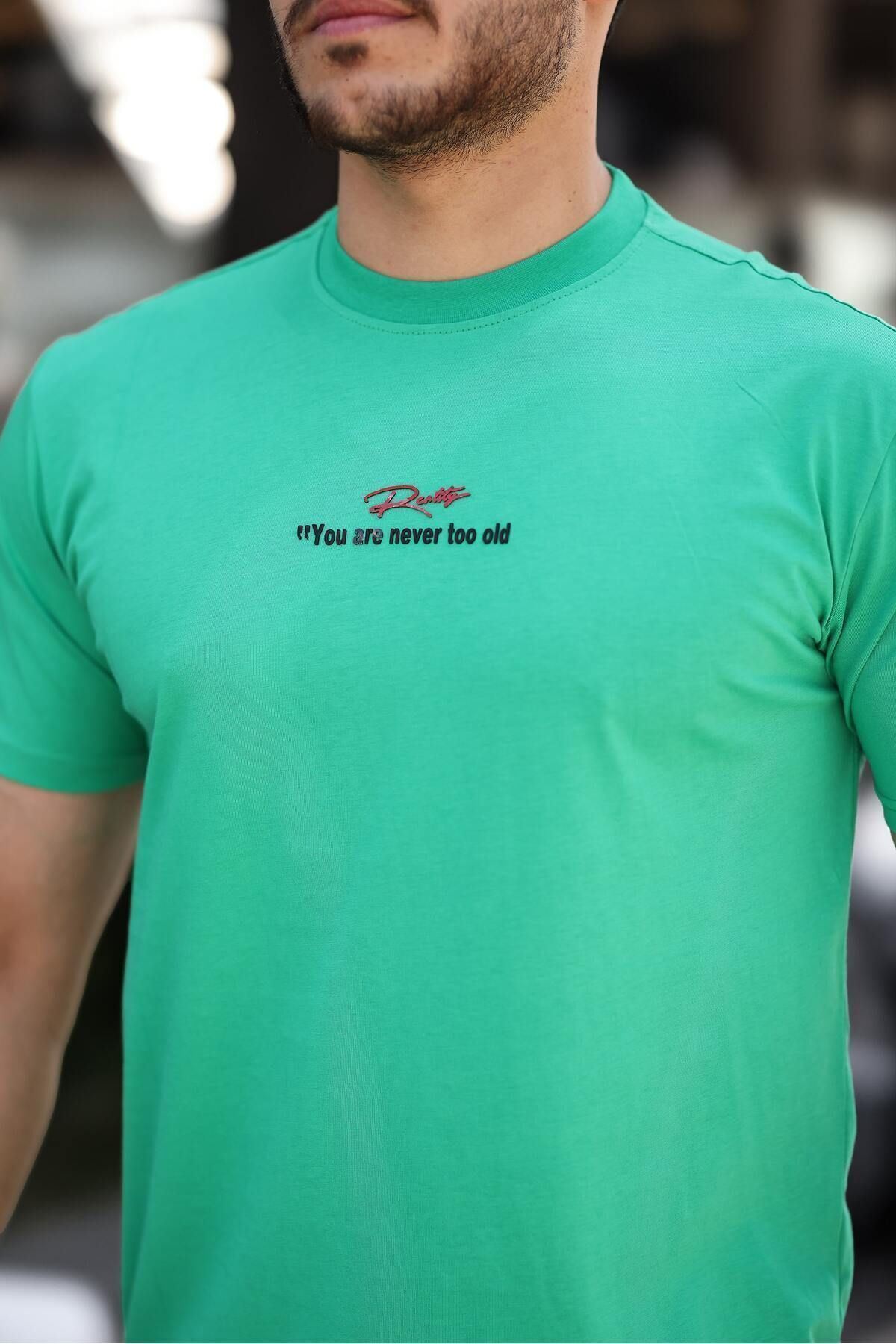 Erkek Slim Fit T-Shirt Ratty