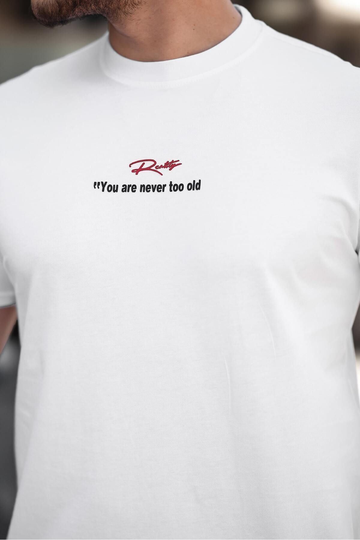 Erkek Slim Fit T-Shirt Ratty