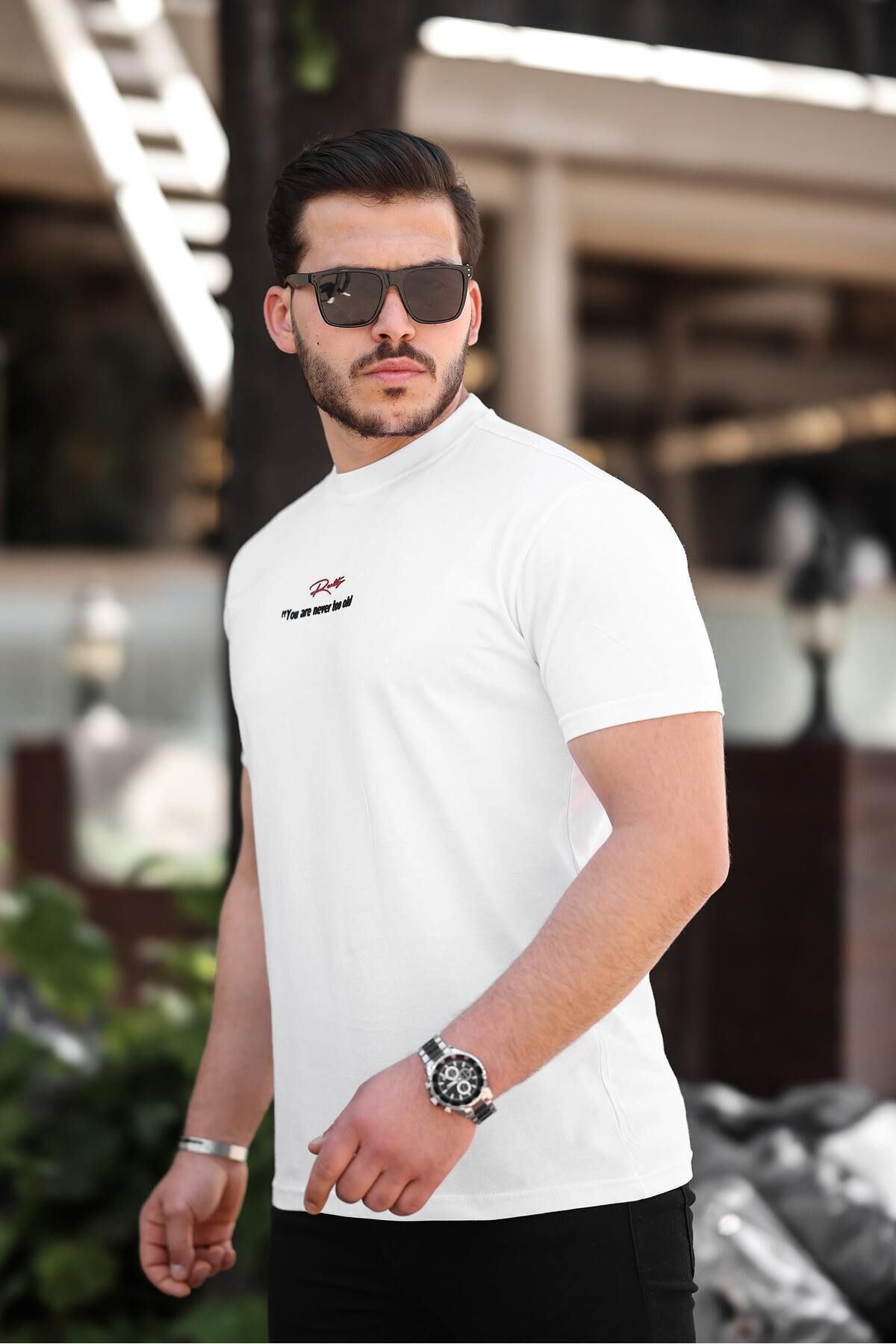 Erkek Slim Fit T-Shirt Ratty