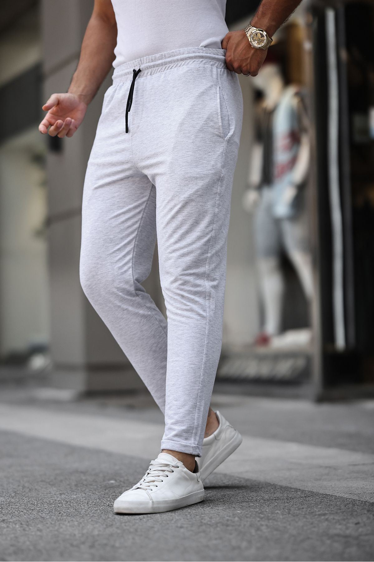 İki İplik Duble Paça Eşofman