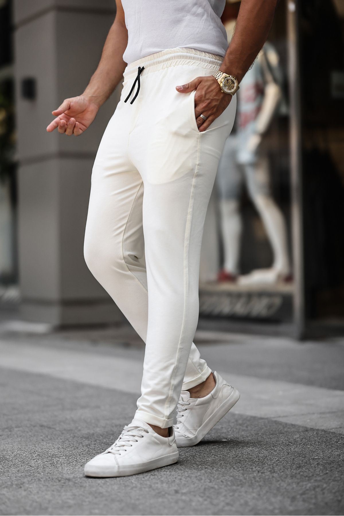 İki Iplik Duble Paça Eşofman