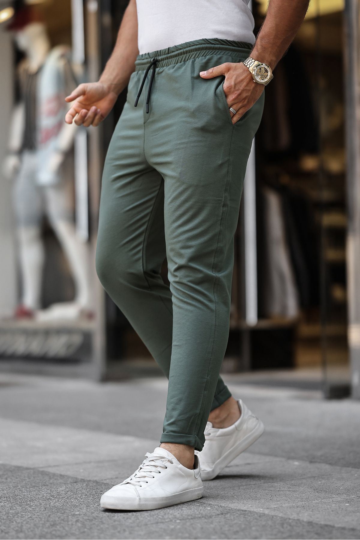 İki Iplik Duble Paça Eşofman