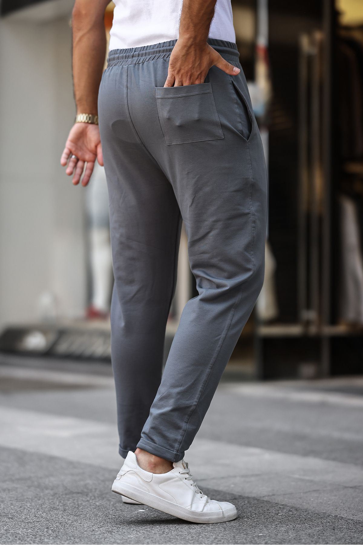 İki Iplik Duble Paça Eşofman