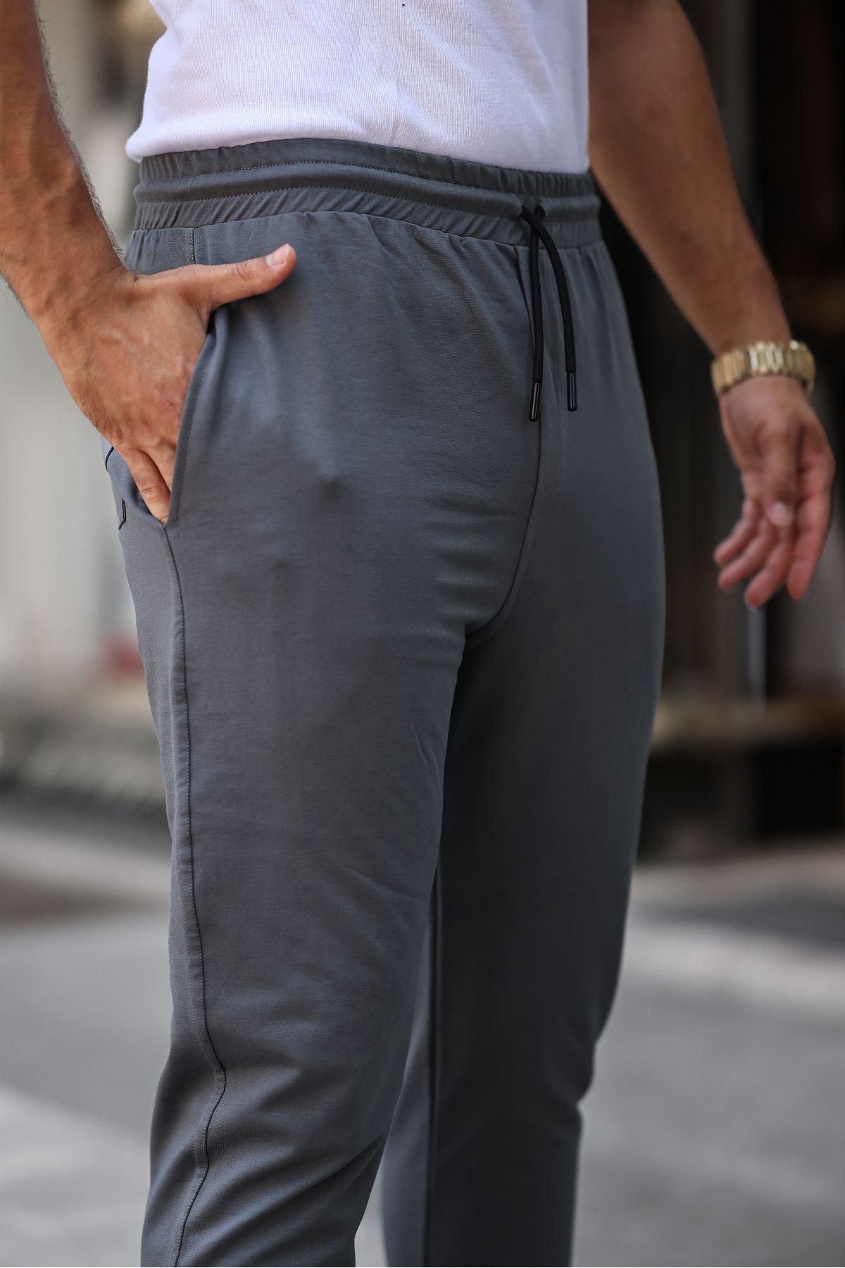 İki Iplik Duble Paça Eşofman