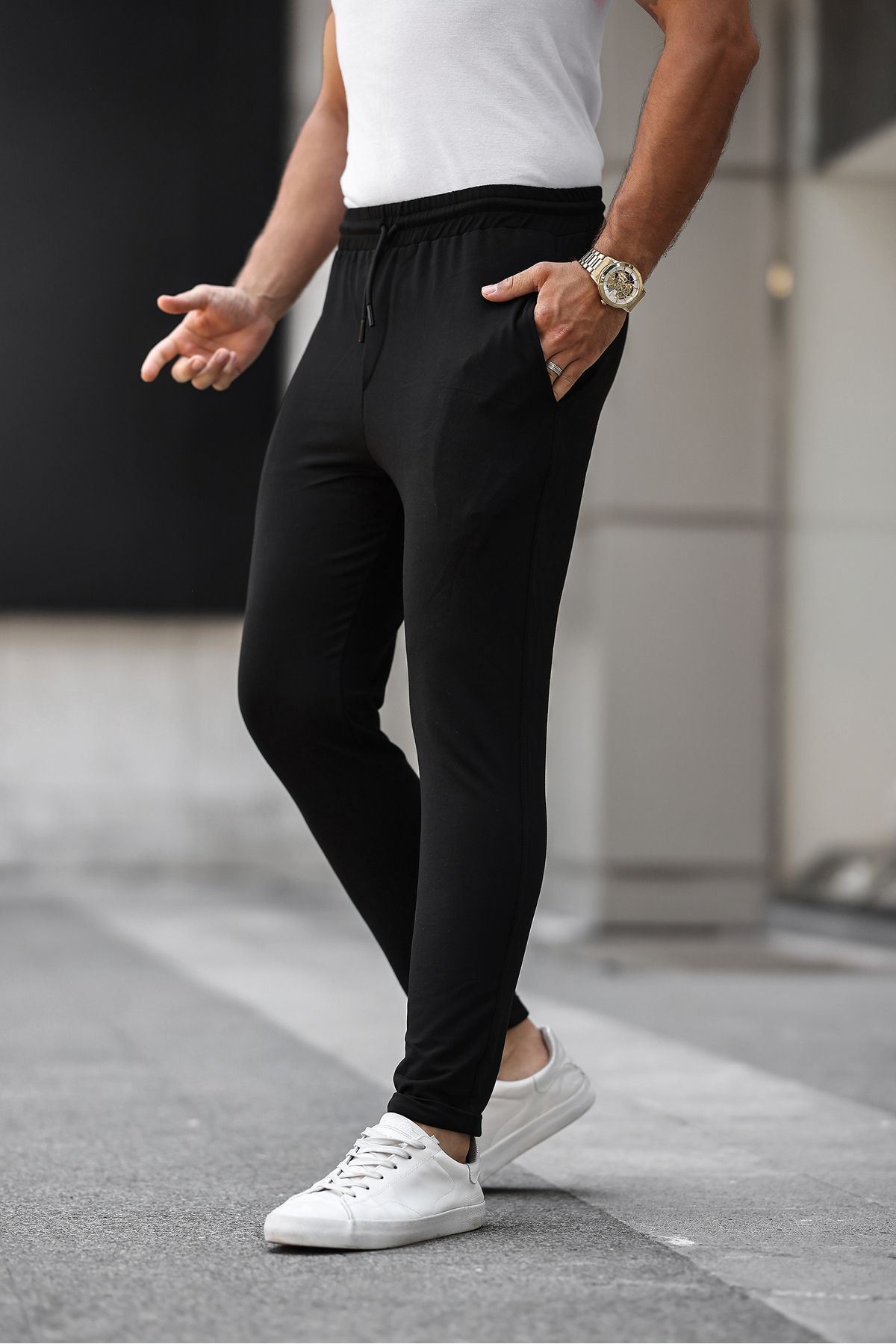 İki Iplik Duble Paça Eşofman