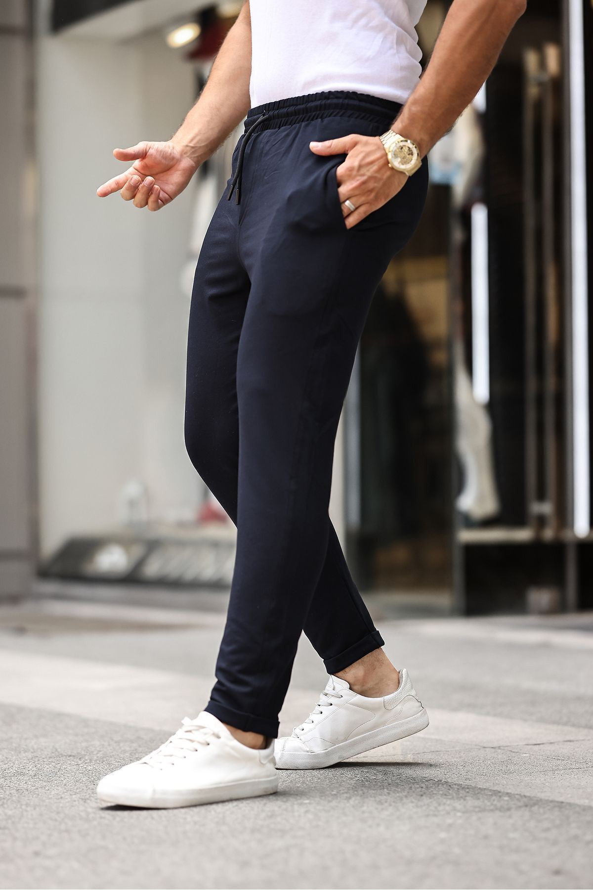 İki İplik Duble Paça Eşofman