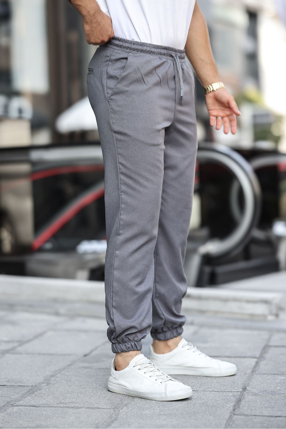 Erkek Paça Lastikli Jogger Pantolon