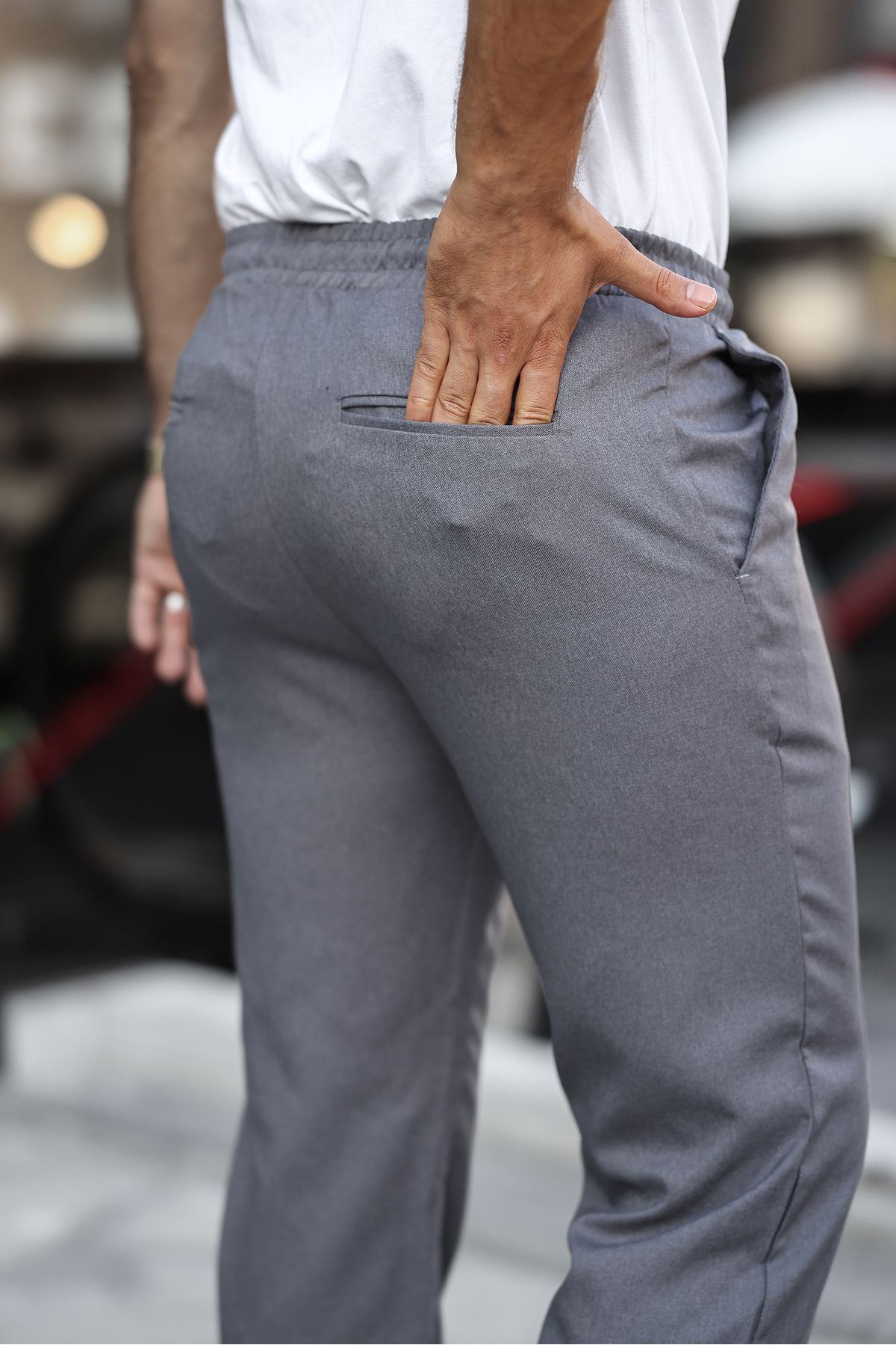 Erkek Paça Lastikli Jogger Pantolon