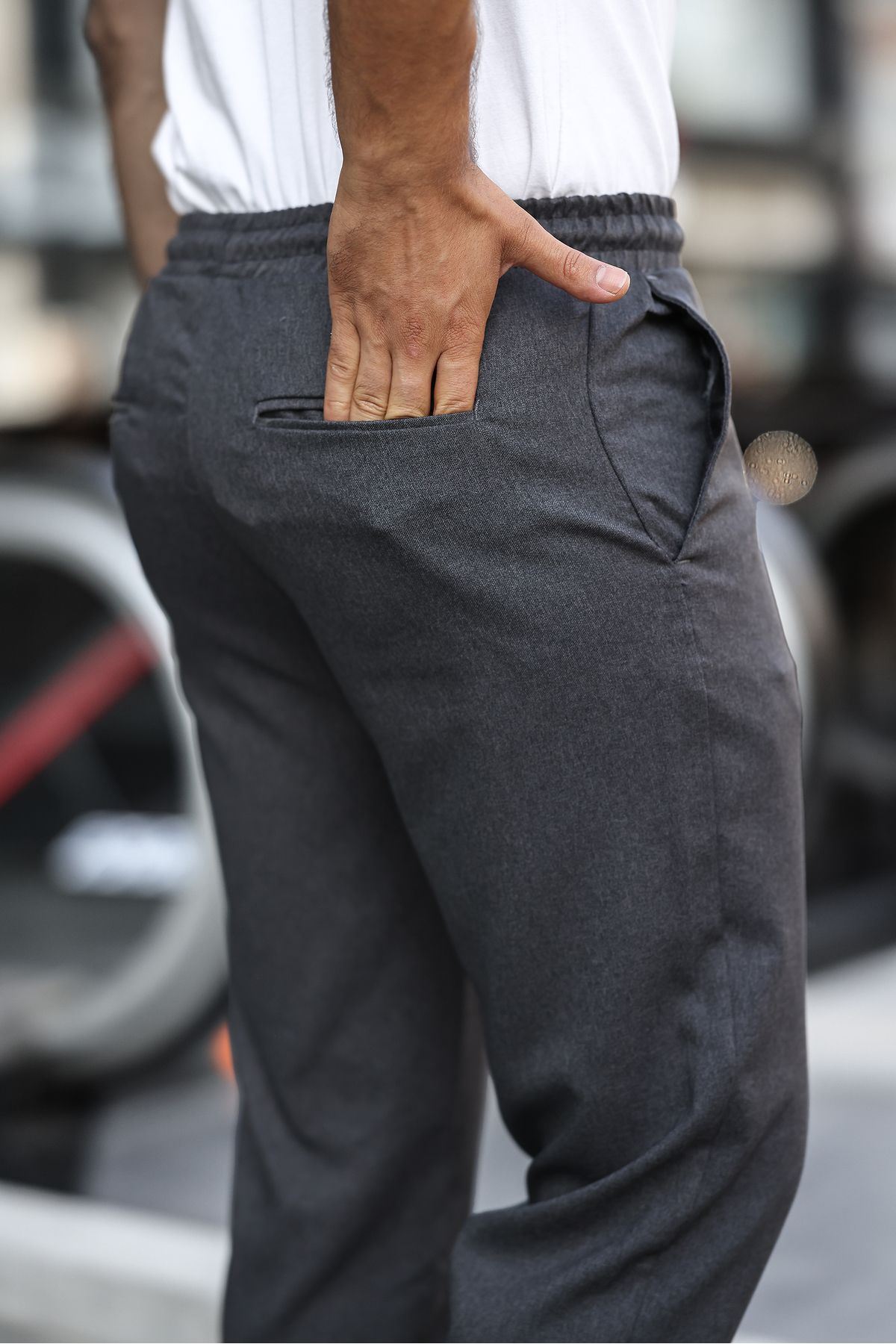 Erkek Paça Lastikli Jogger Pantolon