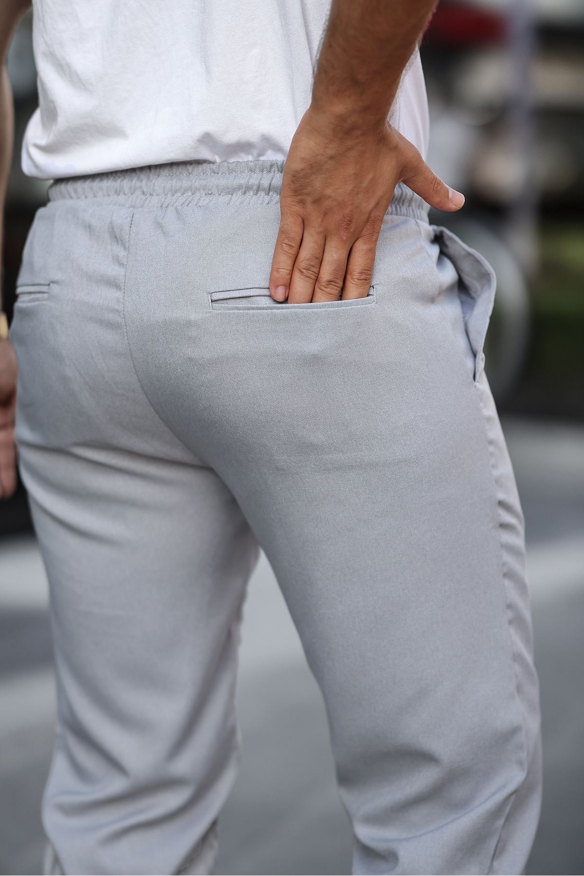 Erkek Paça Lastikli Jogger Pantolon