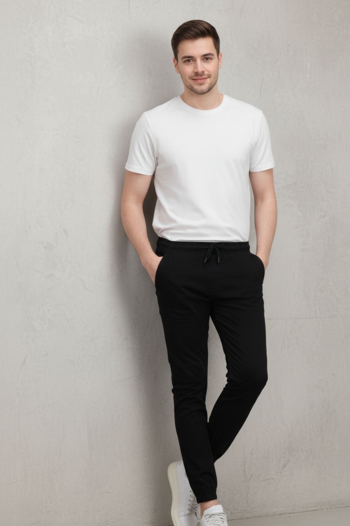Erkek Paça Lastikli Jogger Pantolon