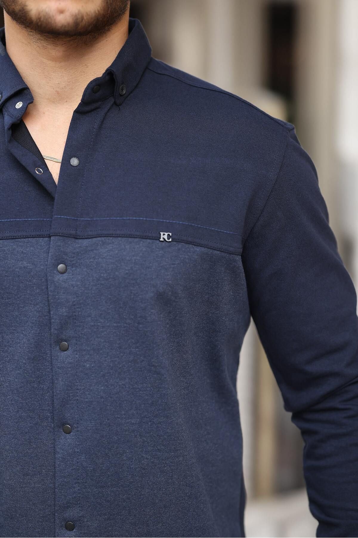 Çift Renk Kışlık Gömlek