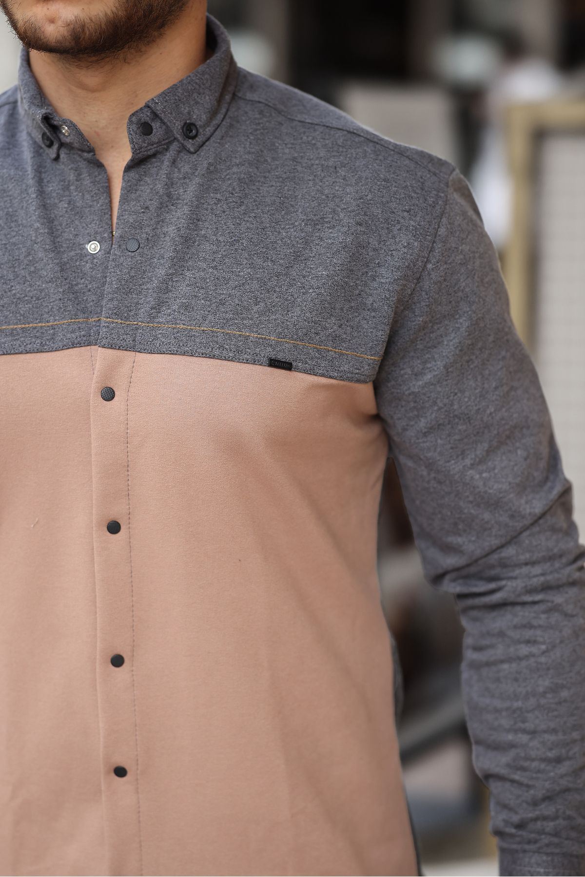 Çift Renk Kışlık Gömlek