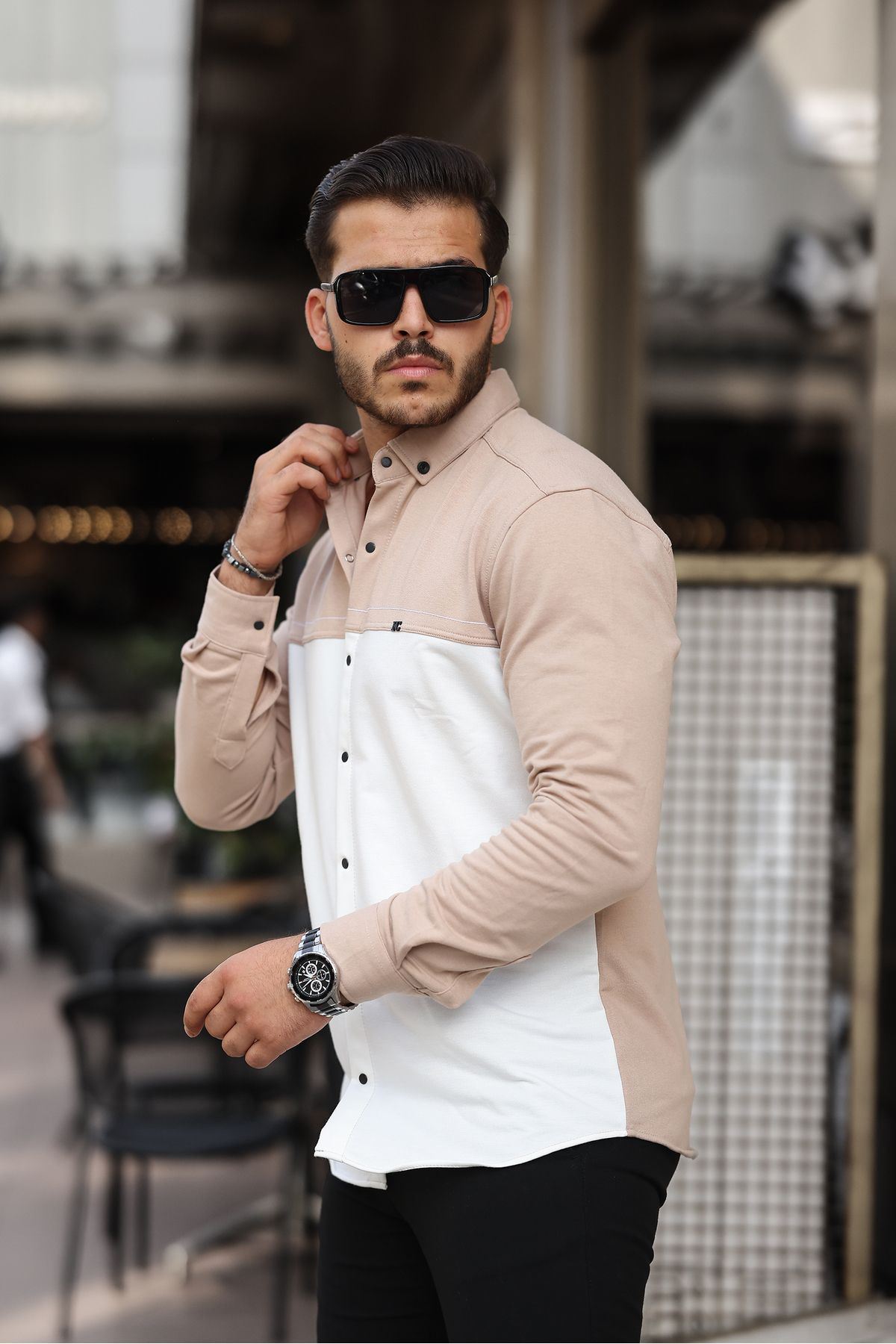 Çift Renk Kışlık Gömlek