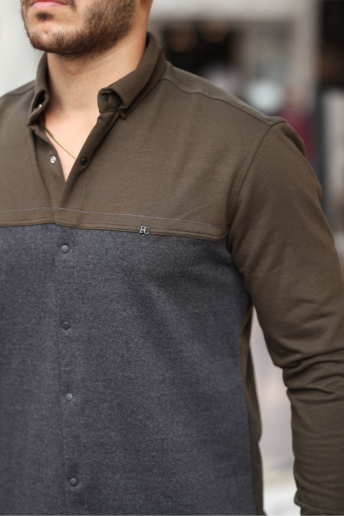 Çift Renk Kışlık Gömlek