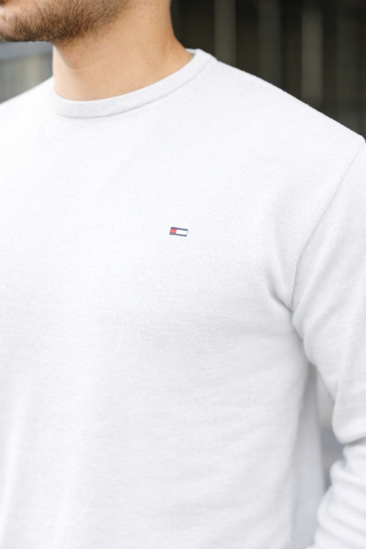 Sıfır Yaka Triko Kazak