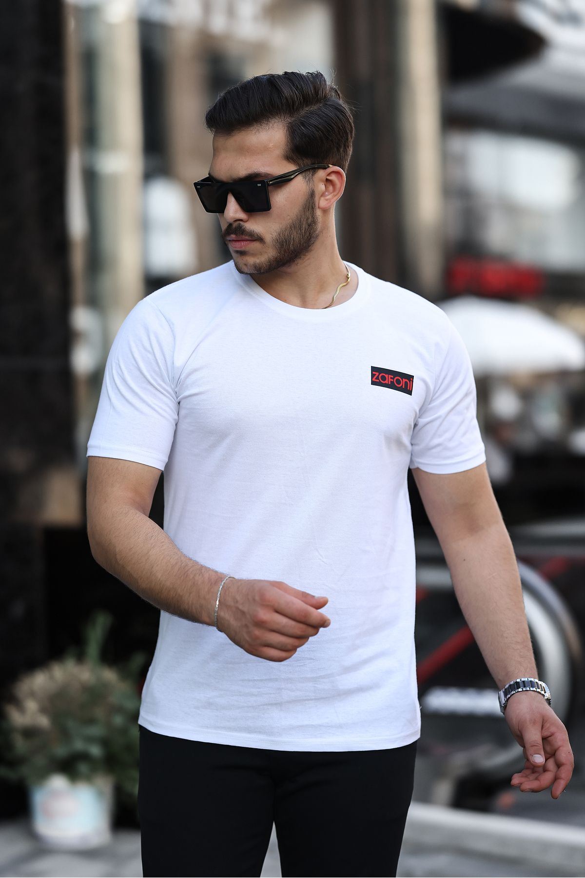 Baskılı T-Shirt Zafoni