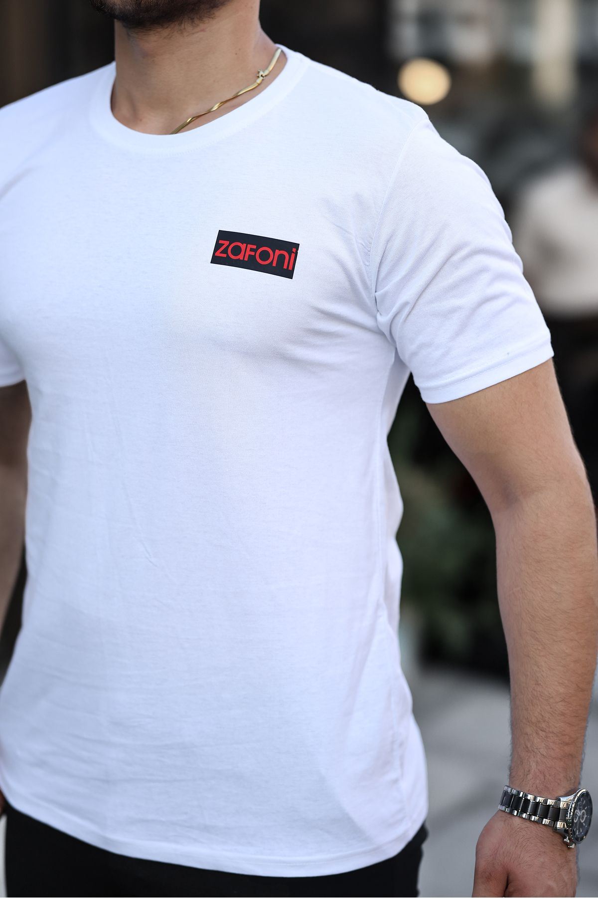 Baskılı T-Shirt Zafoni