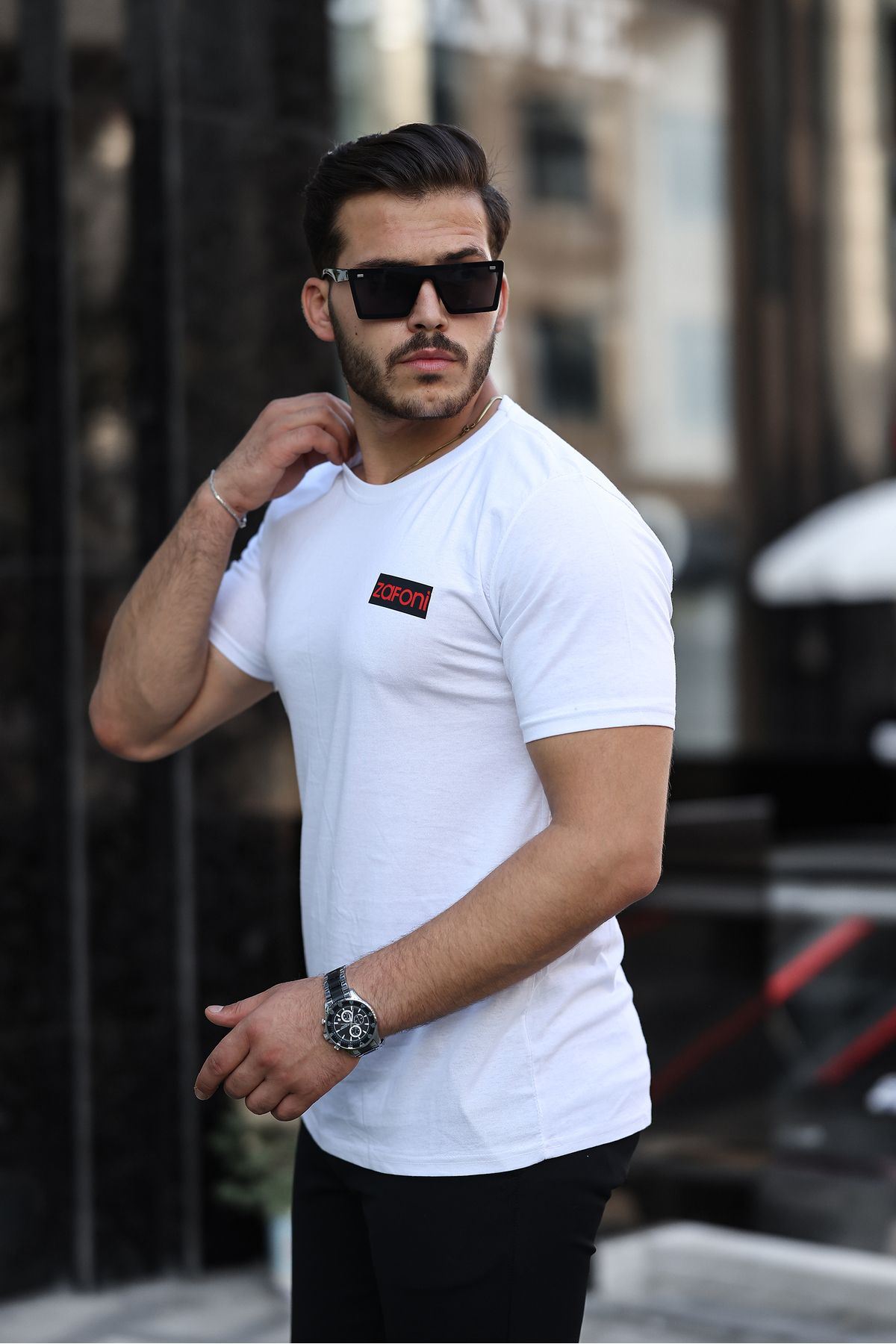 Baskılı T-Shirt Zafoni