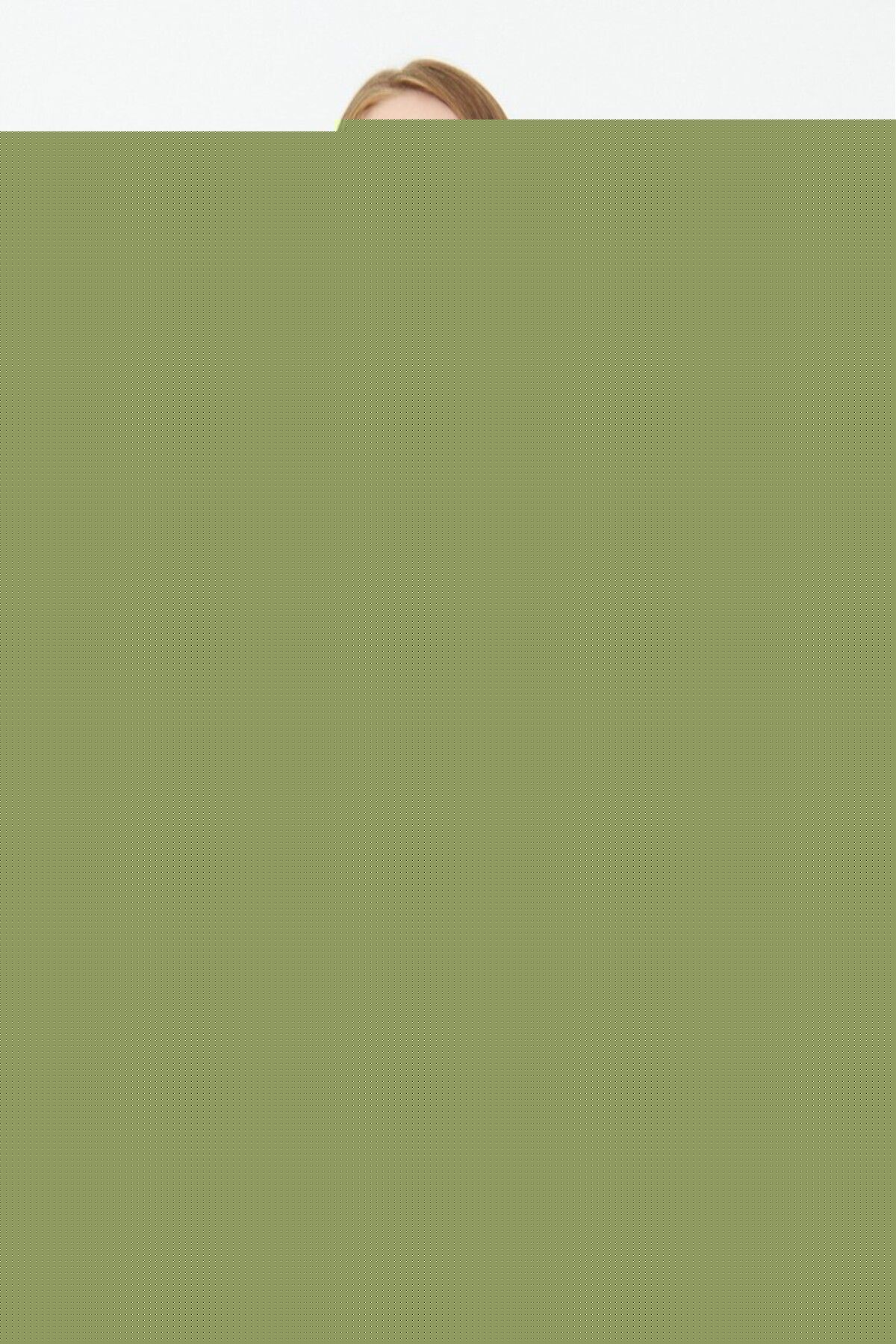 Kadın Leopar Desenli Mini Kot Etek