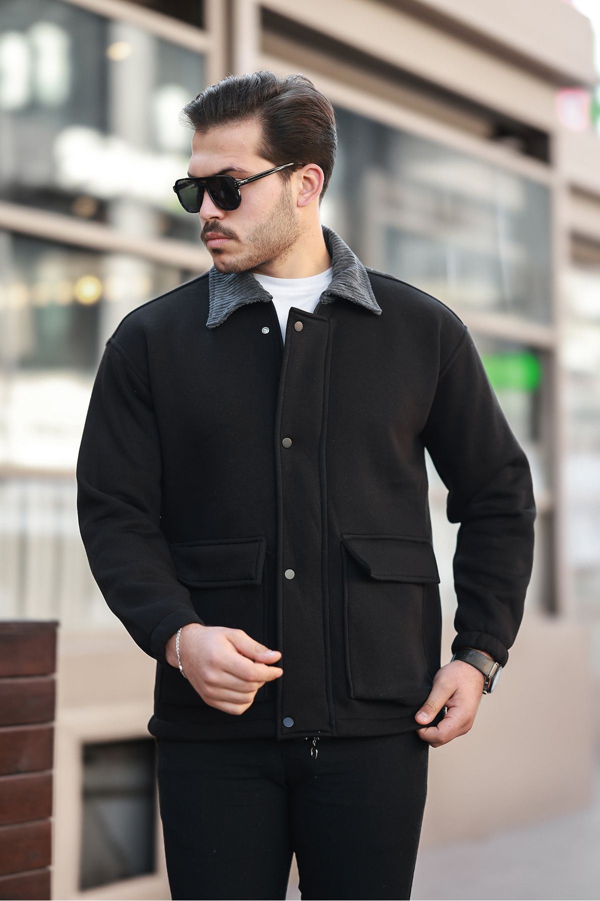 Erkek Kadife Yaka Ceket
